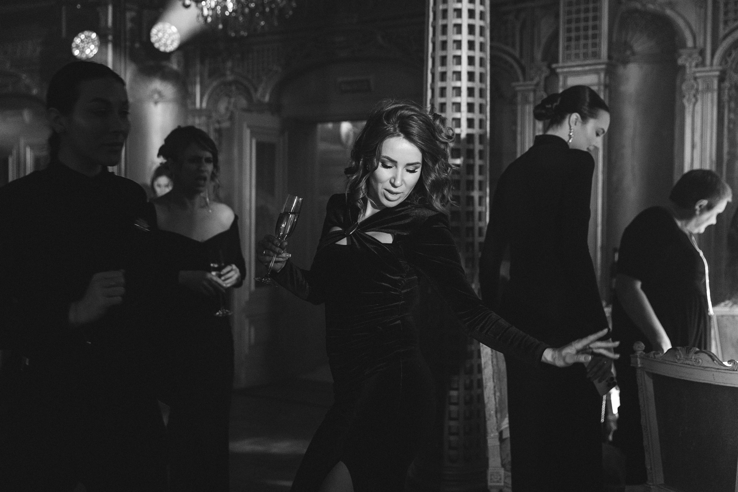 Новогодний ужин Сбер