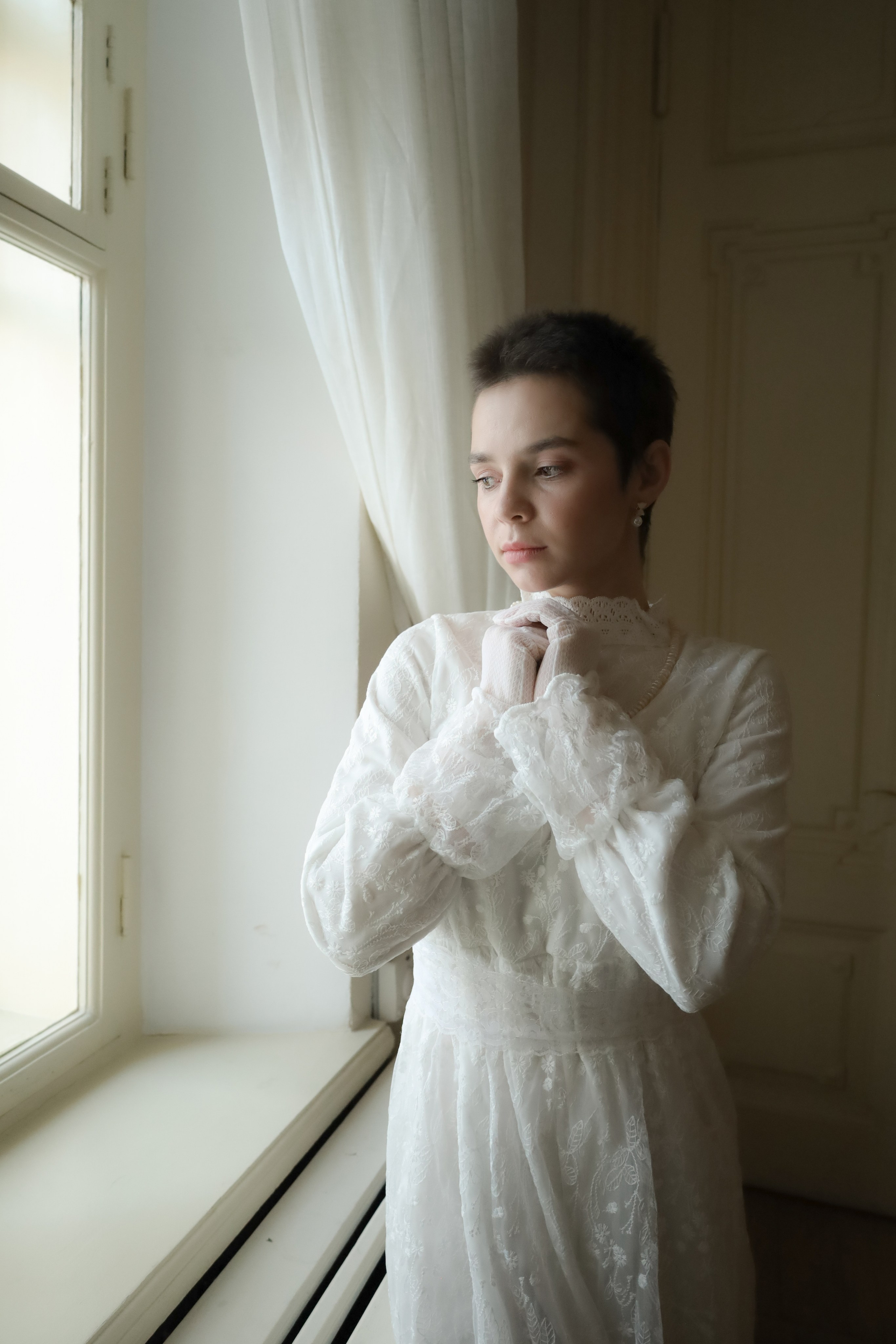 Актриса в особняке. Фотограф Химки Анна Татарских