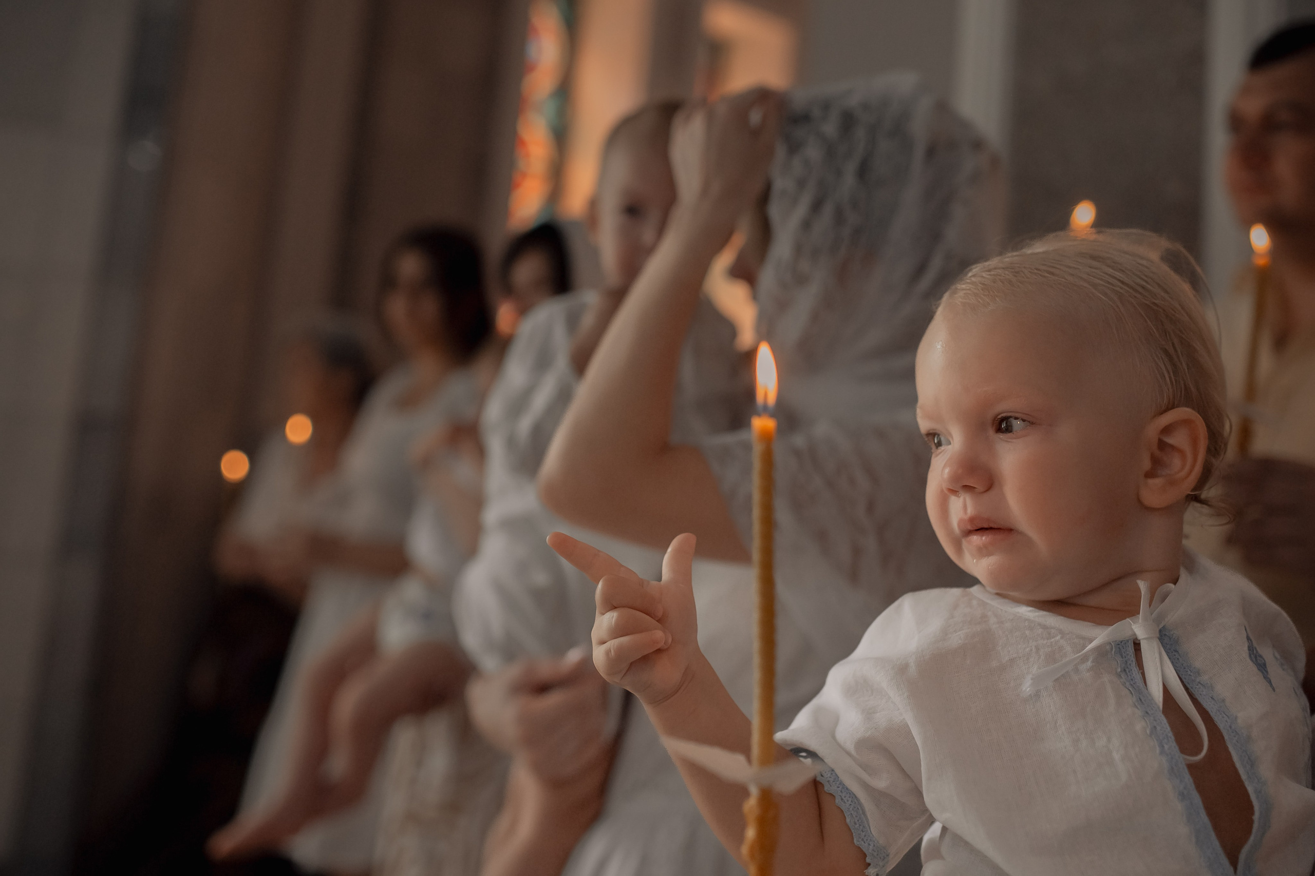 Крещение Алисы и Ксении. Фотограф на Крещение и Венчание в Ташкенте