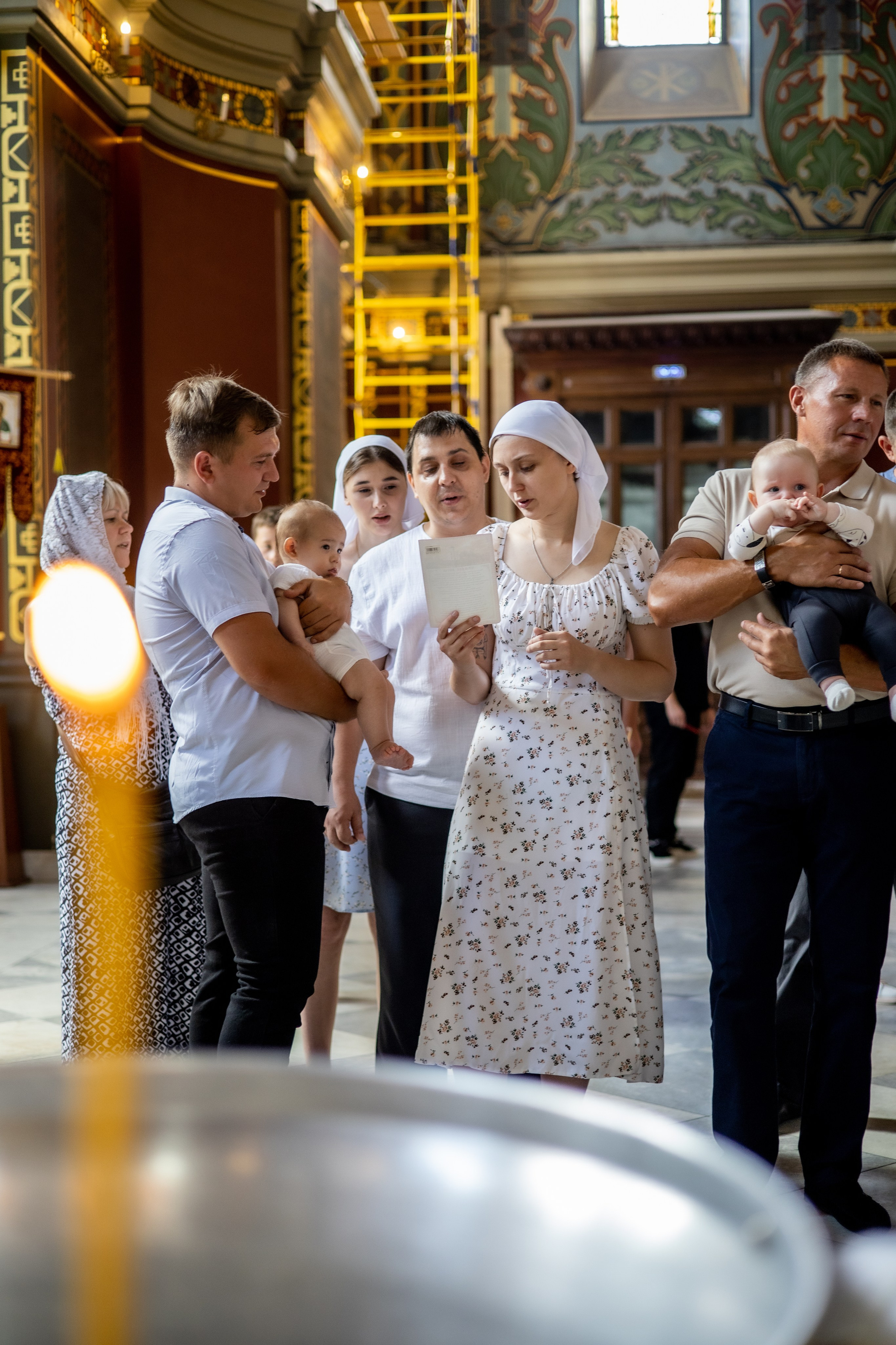 Крещение Максима. Фотограф Надежда Лукьянова