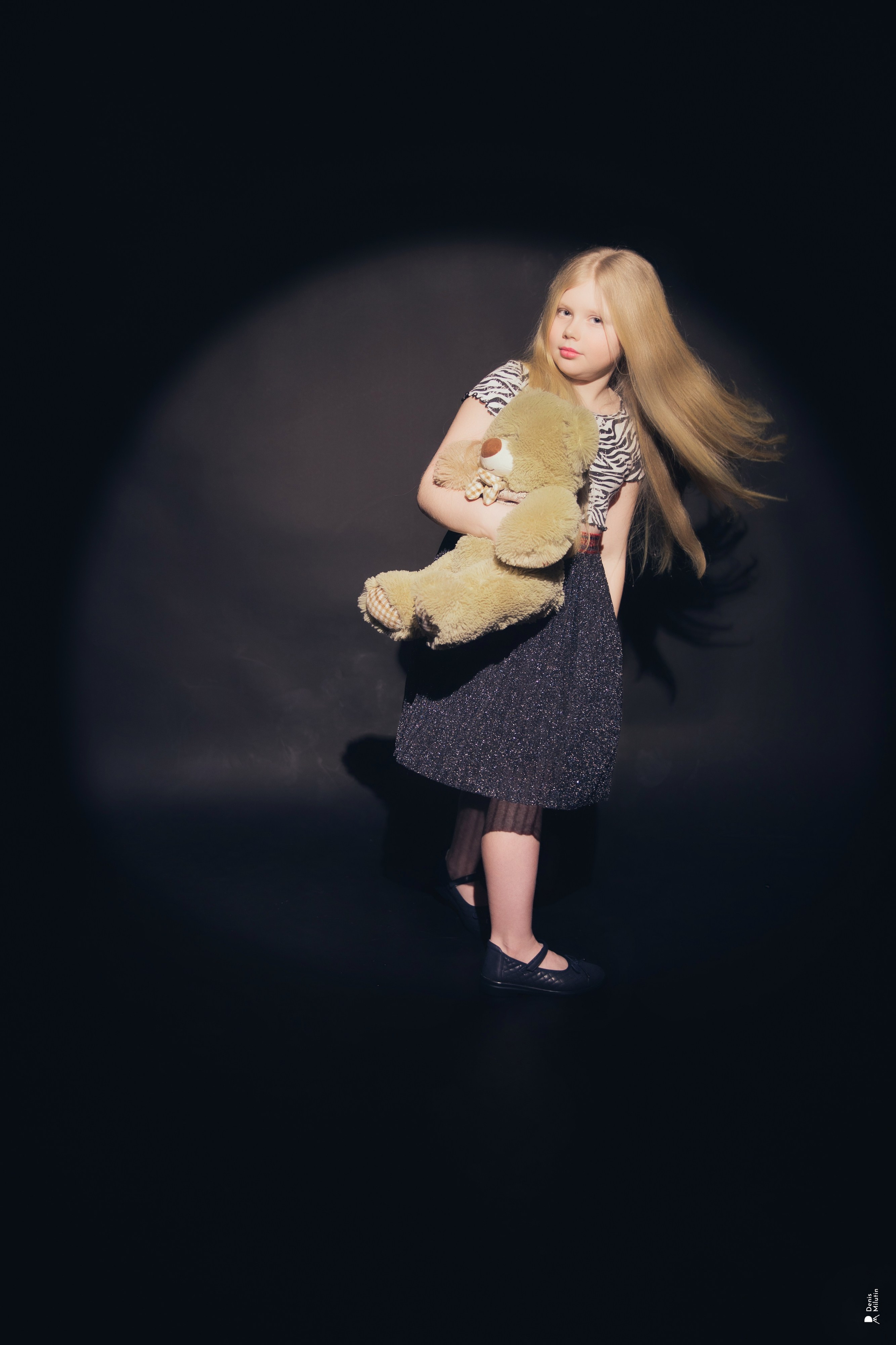 Дети и шарики. Портретный фотограф Денис Милютин