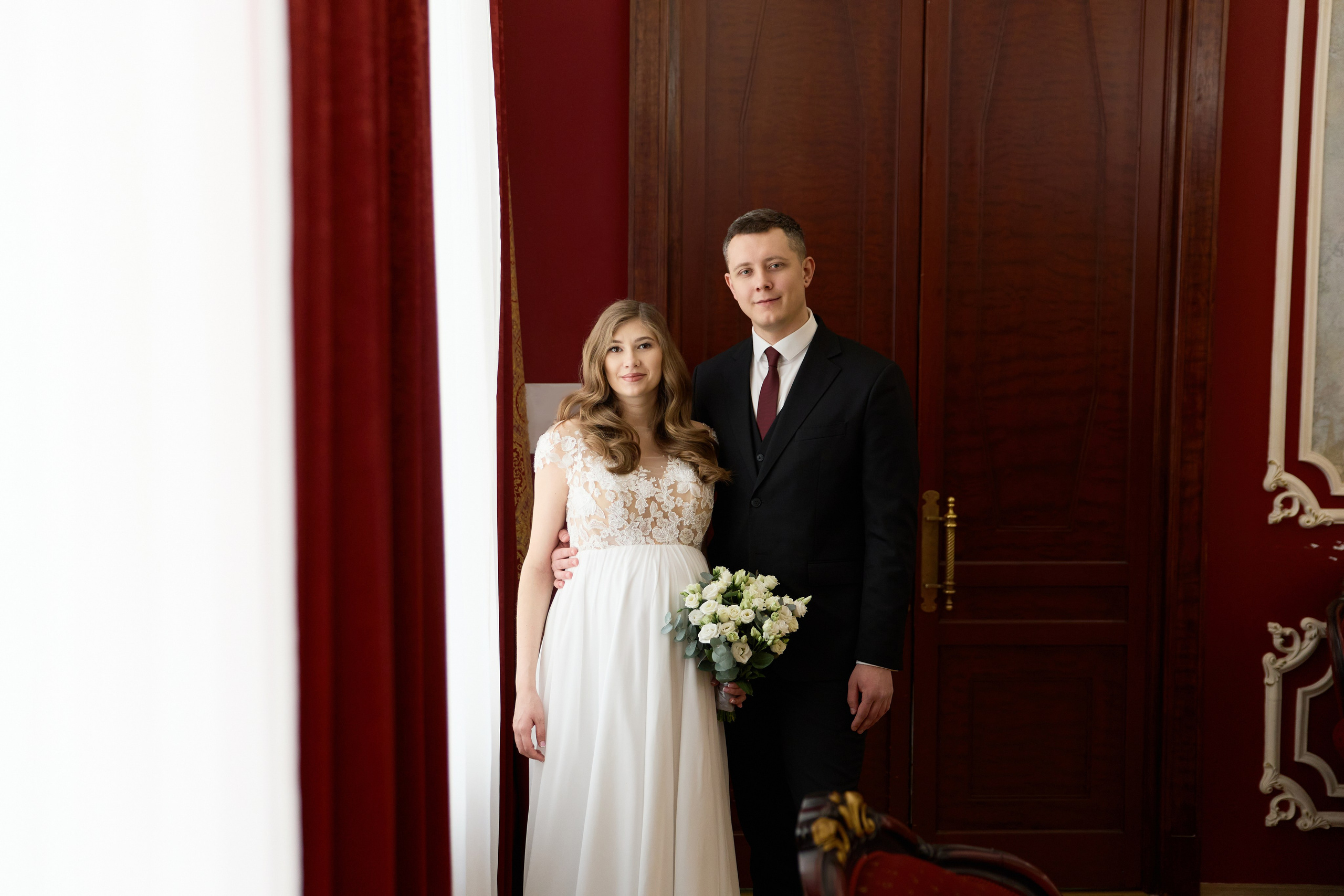 Маргарита и Дмитрий. Роспись в Грибоедовском ЗАГСе № 1. Любовь Юсупова. Фотограф