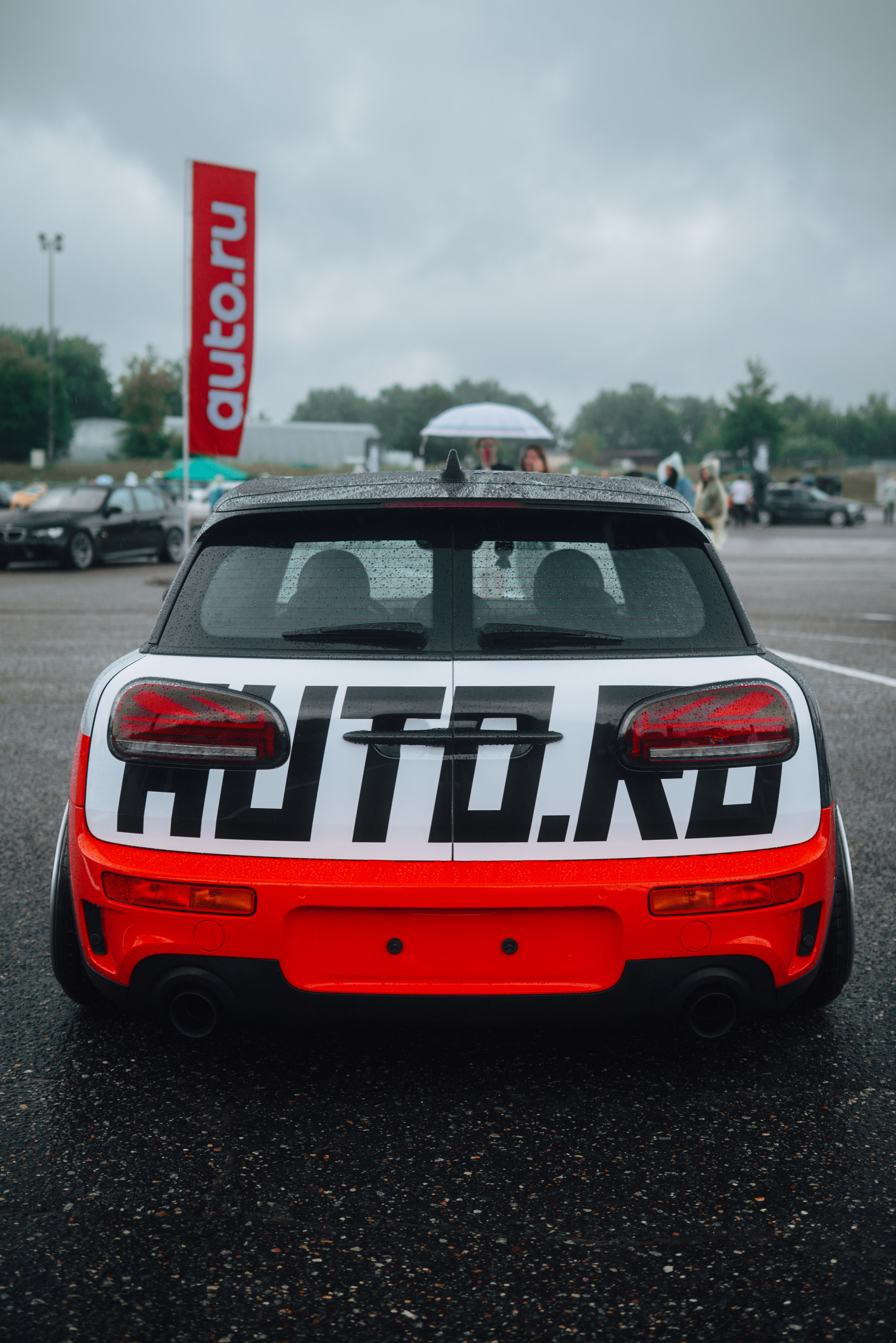 Mini Clubman Auto.ru & Resource Stickers. DeLorein