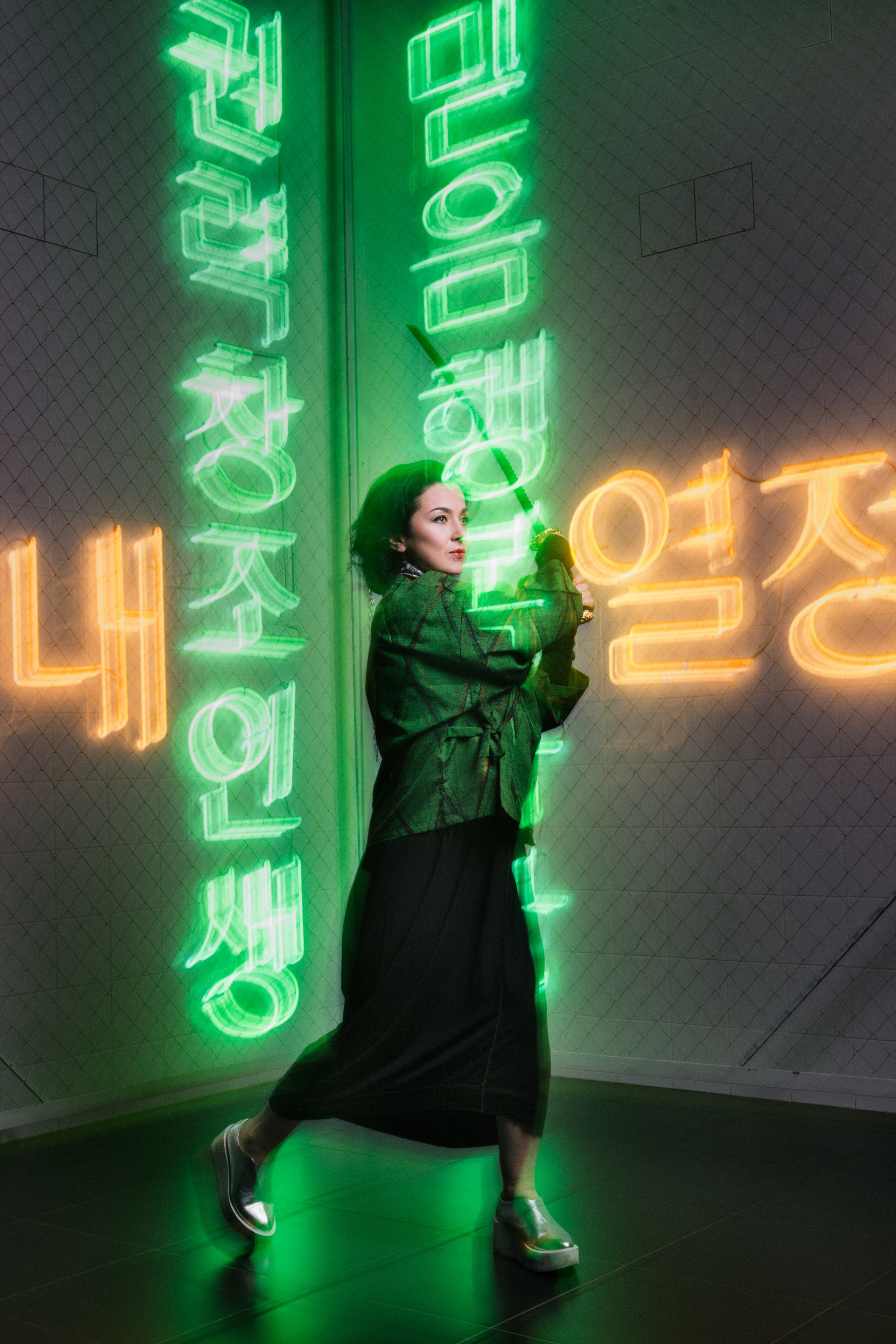 Неоновый призрак. Анна Короткова, фотохудожник, г. Москва