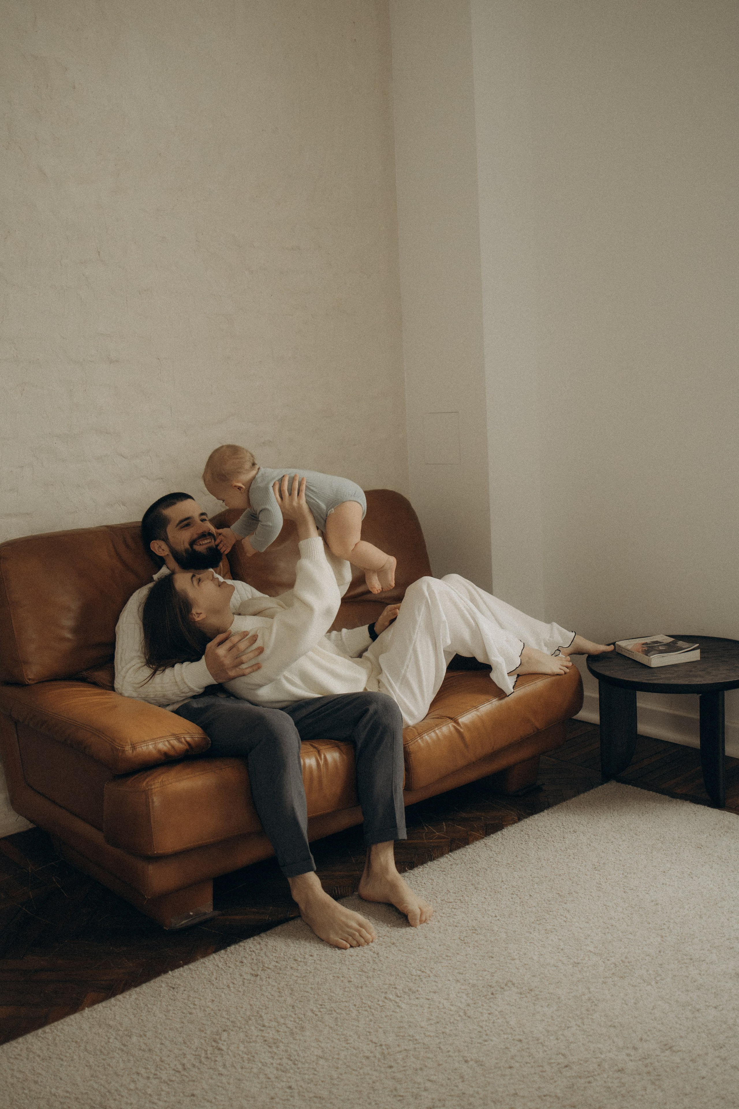 Семейная фотосессия в студии. Семейный фотограф Москва Юлиана Фетисова