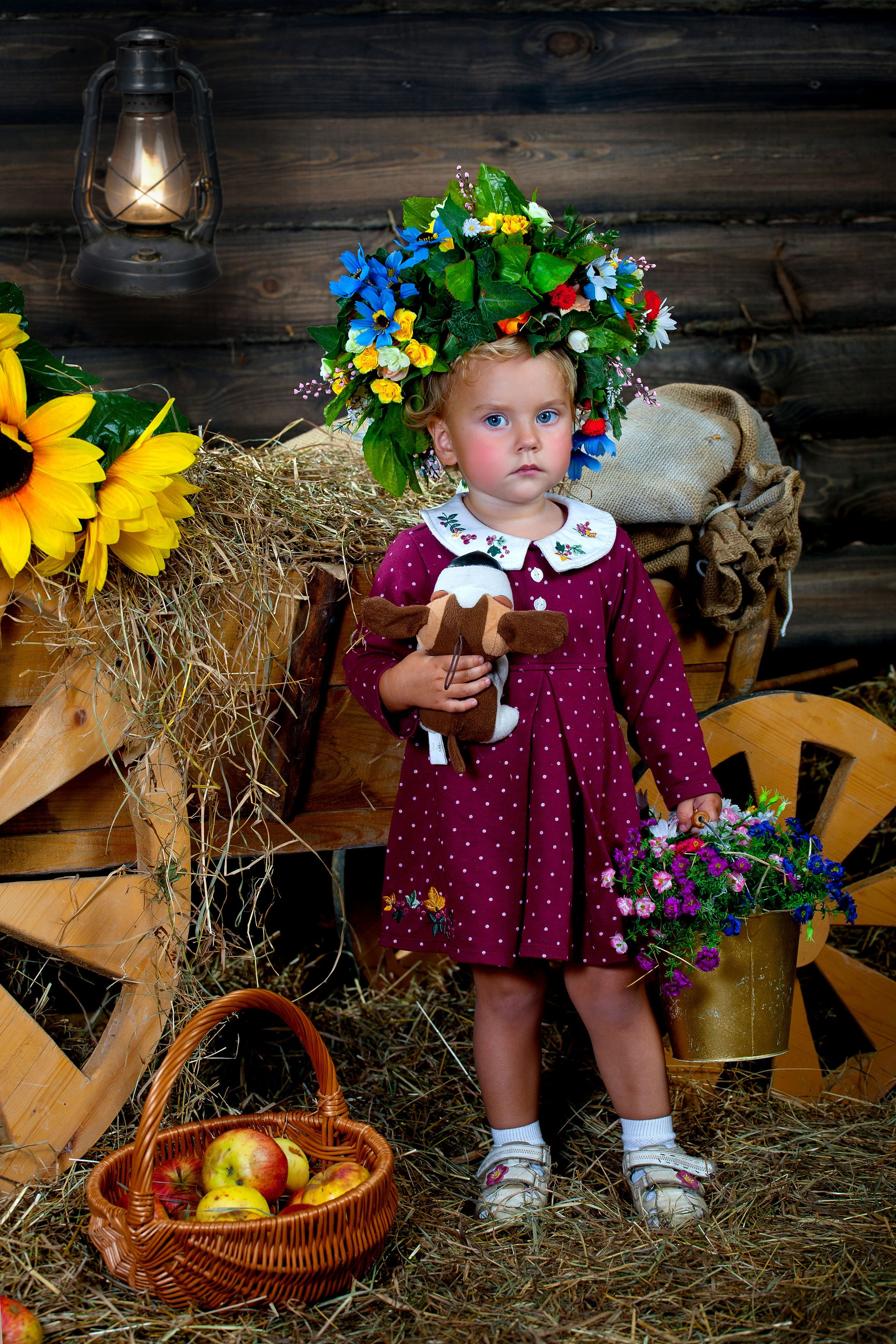 В амбаре. Art photographer Nino