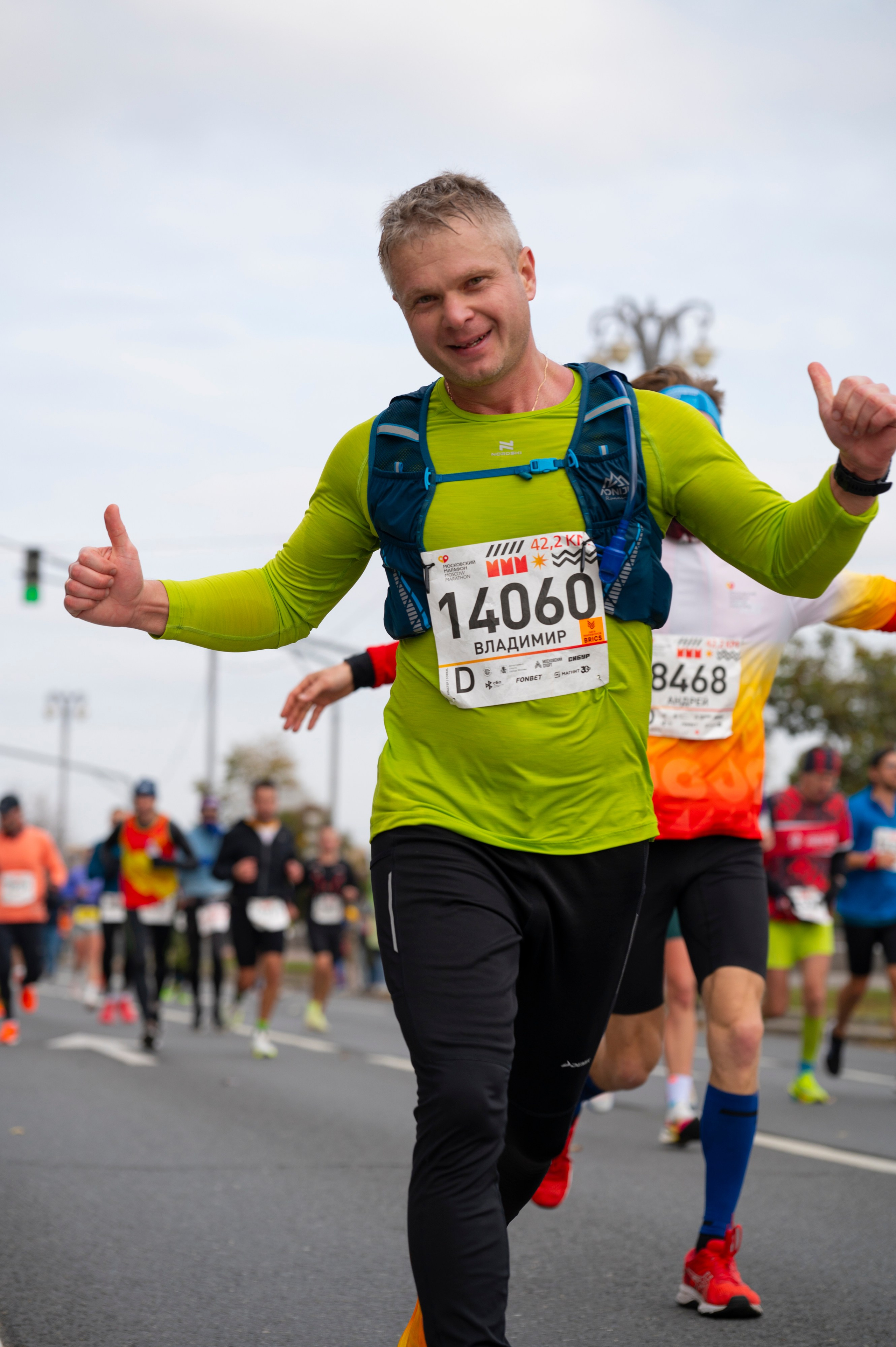 Спортивные мероприятия: Московский марафон 2024. Фотограф Михаил Волков