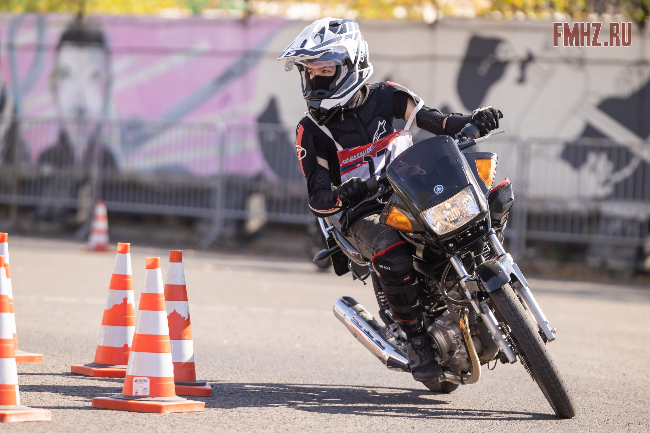Соревнования по мотоджимхане на площадке Мосгортранс 15.09.2024. Фотограф Владимир Охрименко