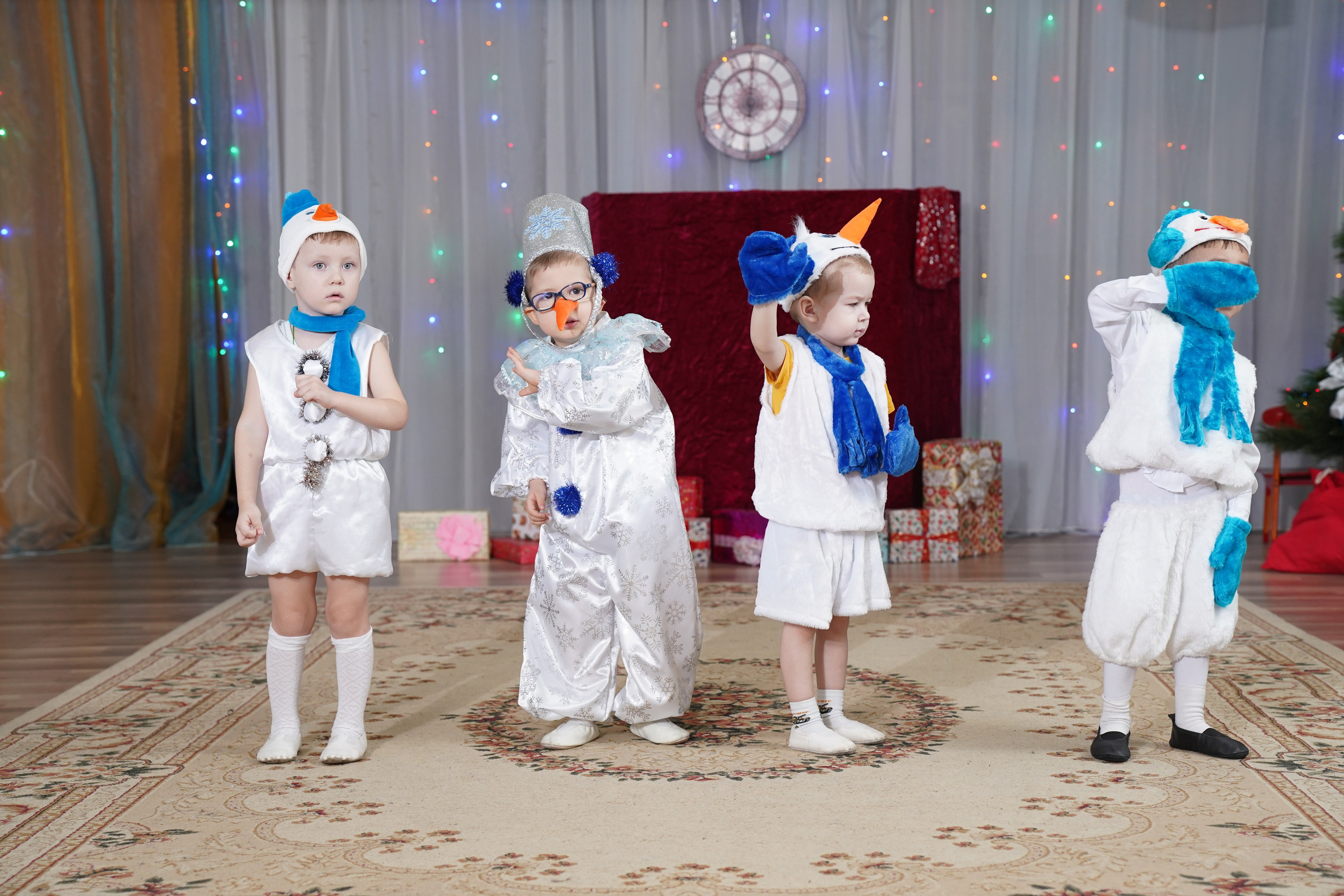 Новогодний утренник. Репортажная съемка