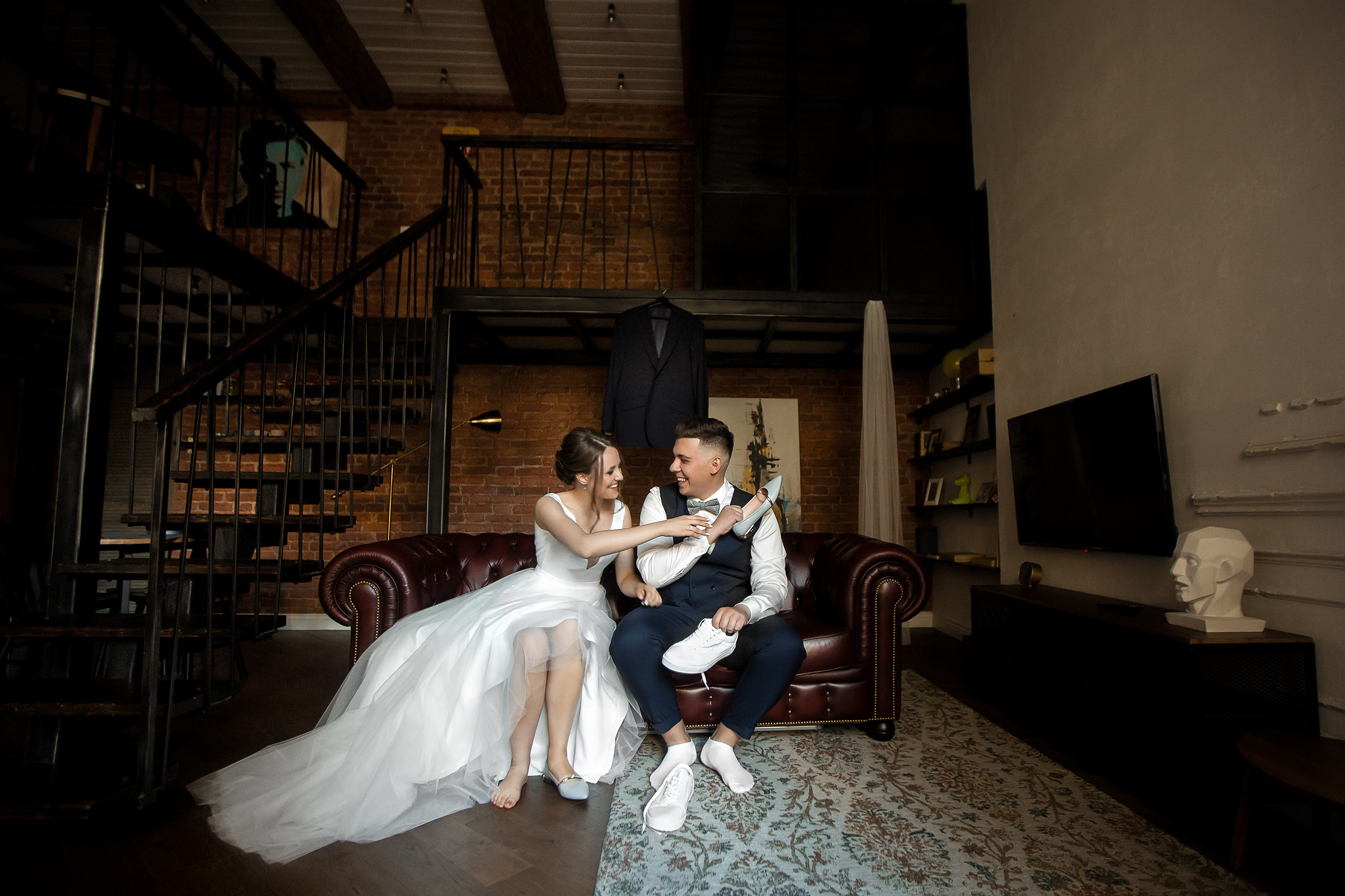 Свадьба в стиле Loft. Свадебный и семейный фотограф Алексей Аверин