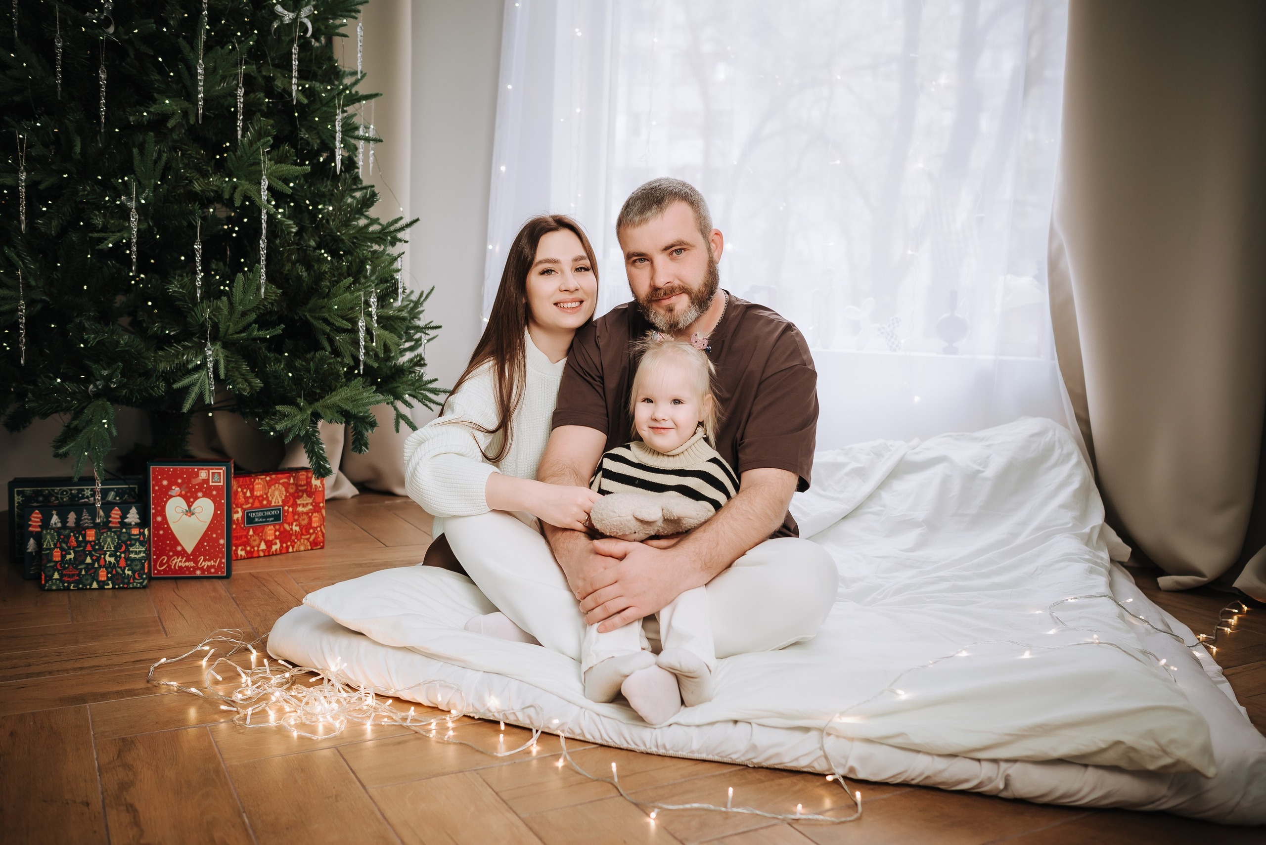 Семья Древаль. Фотограф Карина Шарова Москва