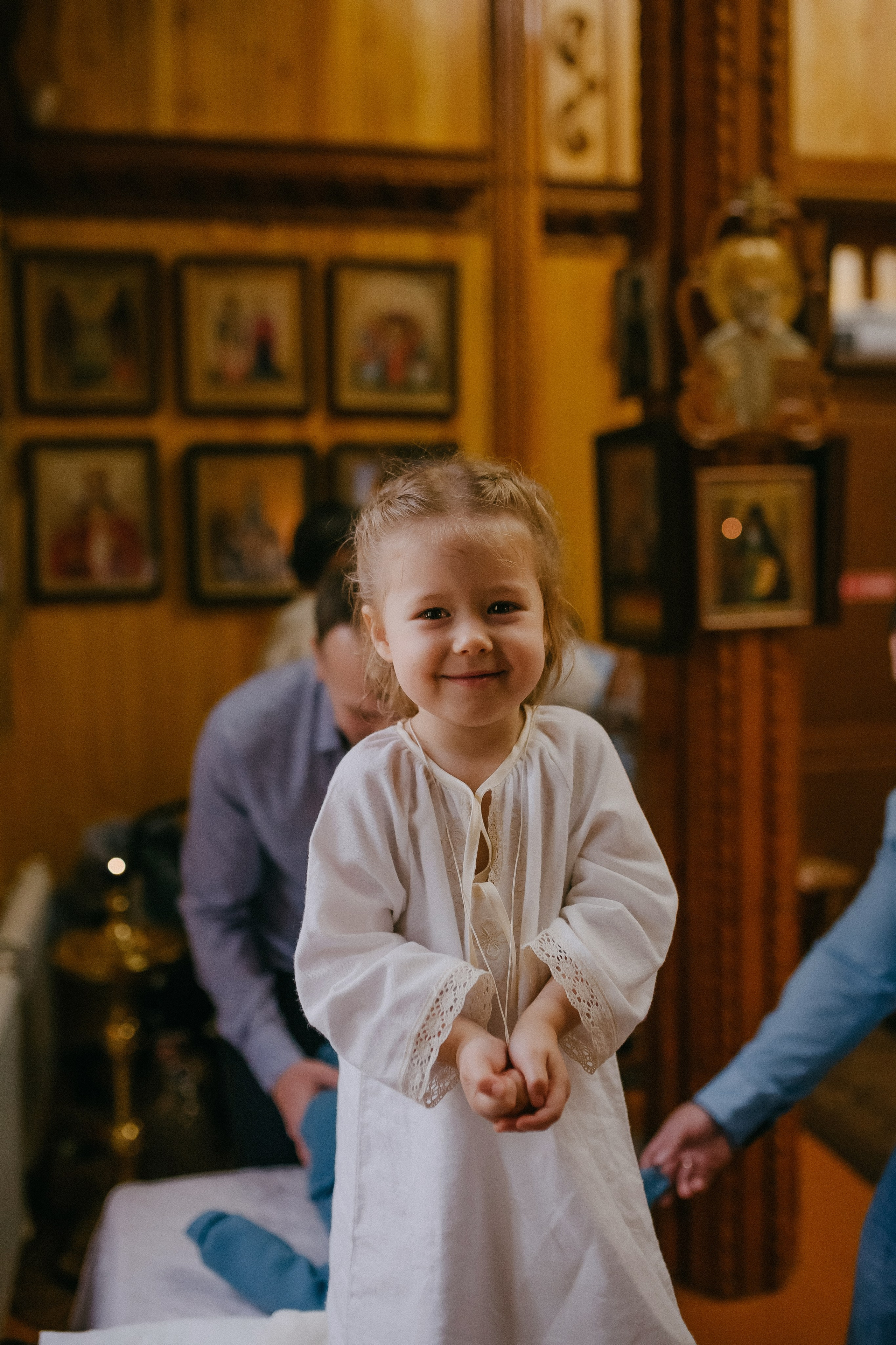 Крещение Таисии и Льва. Храм в честь Святителя Николая. п.Белый Яр. Семейный фотограф в Сургуте