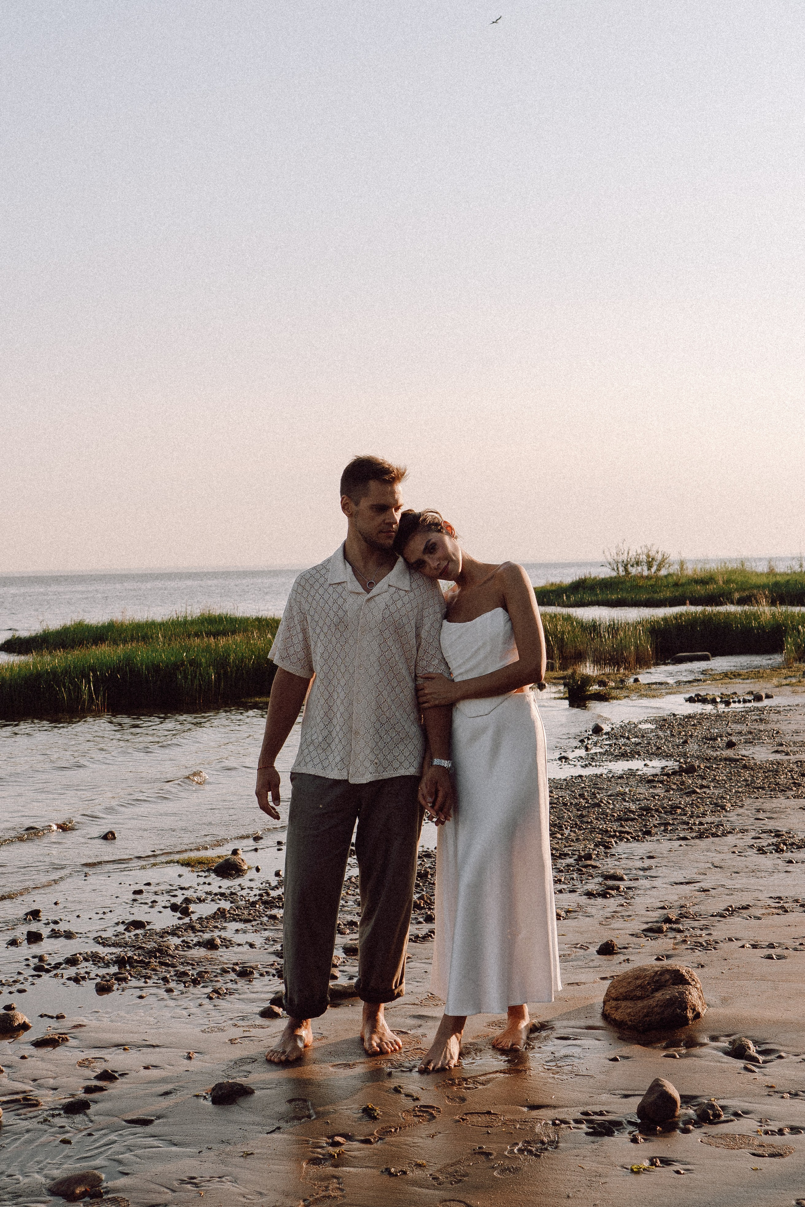 СВАДЕБНАЯ ФОТОСЕССИЯ ВЫЕЗДНОЙ ЦЕРЕМОНИИ (ФИНСКИЙ ЗАЛИВ). Профессиональный фотограф, Санкт-Петербург — Виктория Богомолова