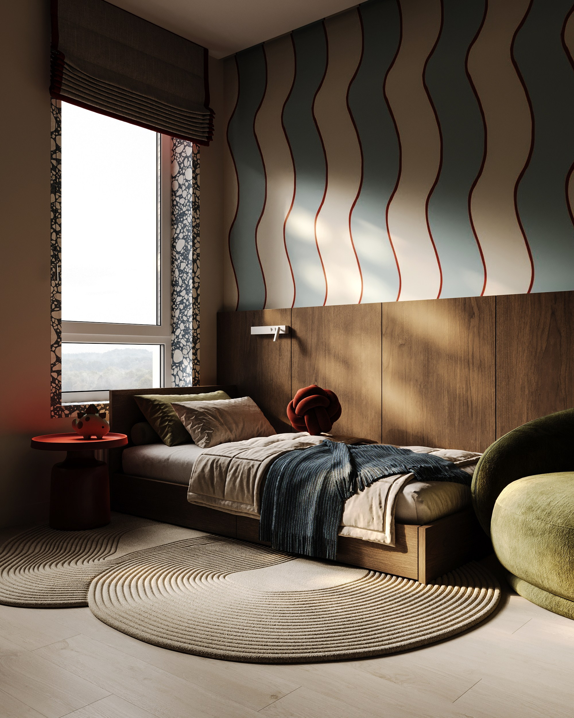 Детская ЖК «Аристократ». 3D визуализация интерьера Надежда Соколова