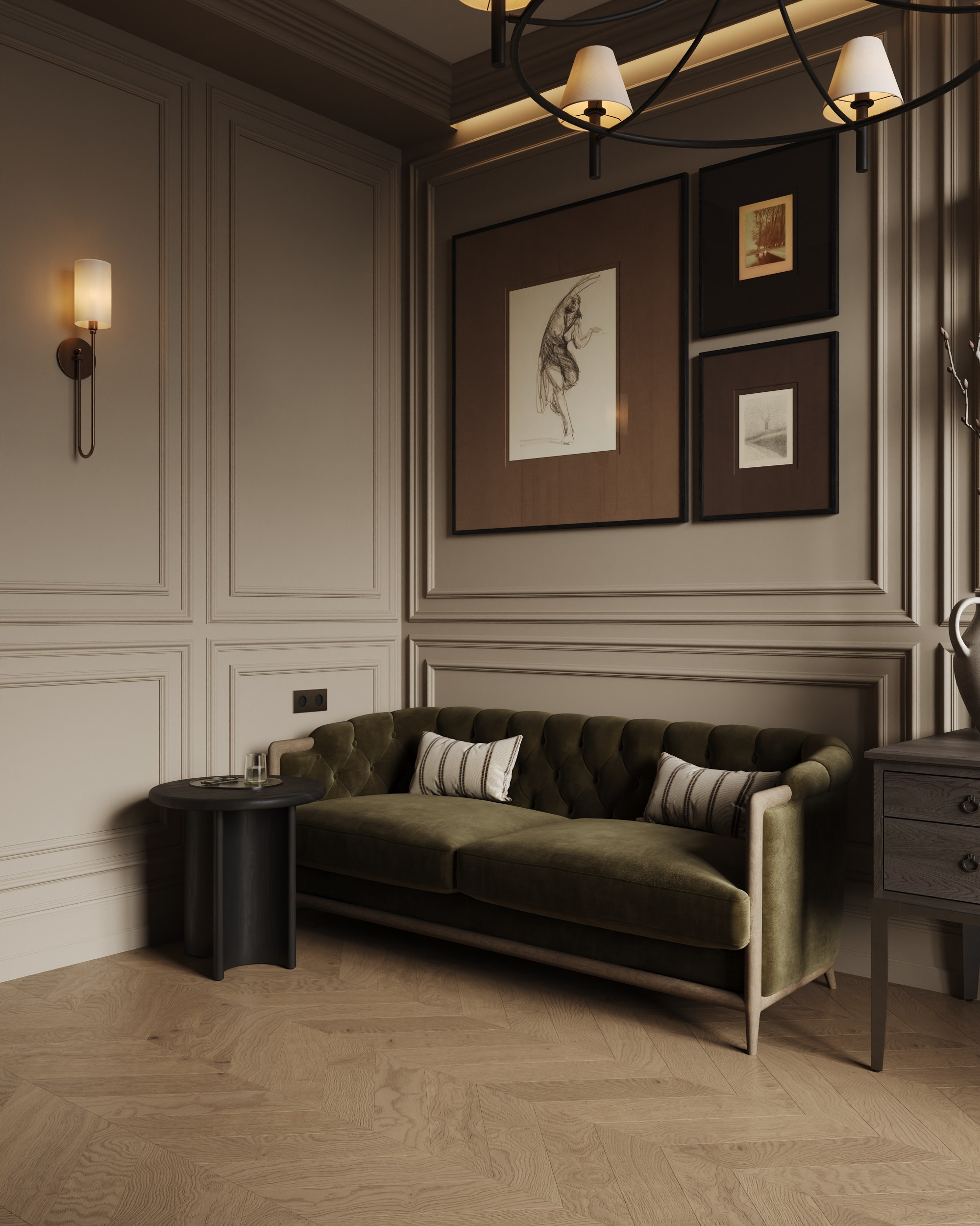 Кабинет «Минина». 3D визуализация интерьера Надежда Соколова