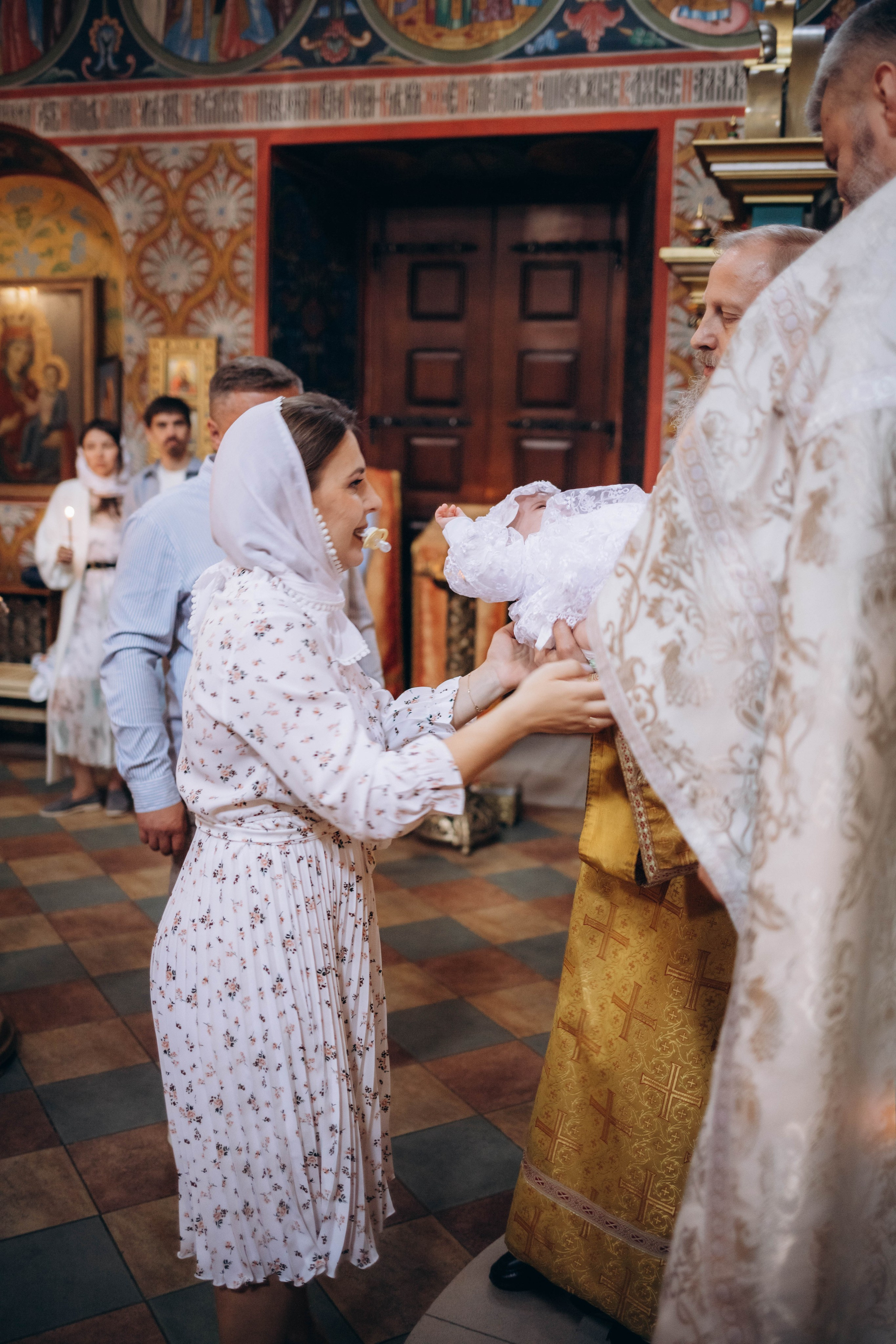 Крещение Ариши. Семейный и детский фотограф в Москве Александра Нараевская