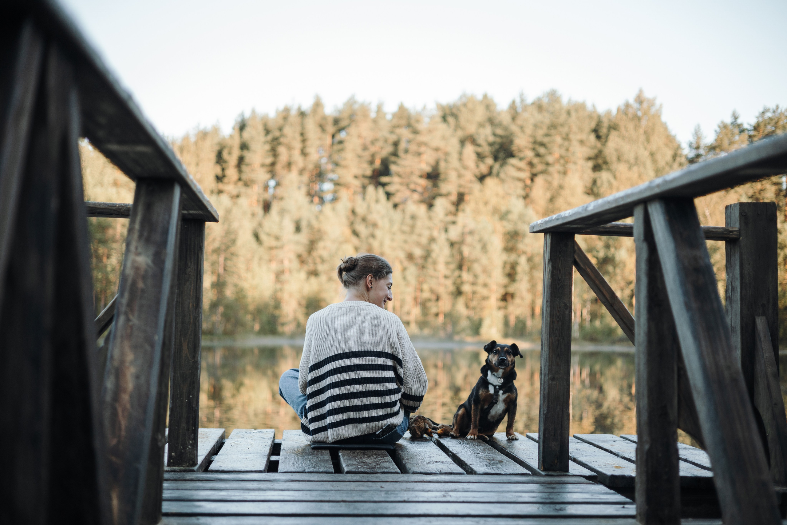 Ольга и Рекс. Фотограф — Анималист | Санкт-Петербург