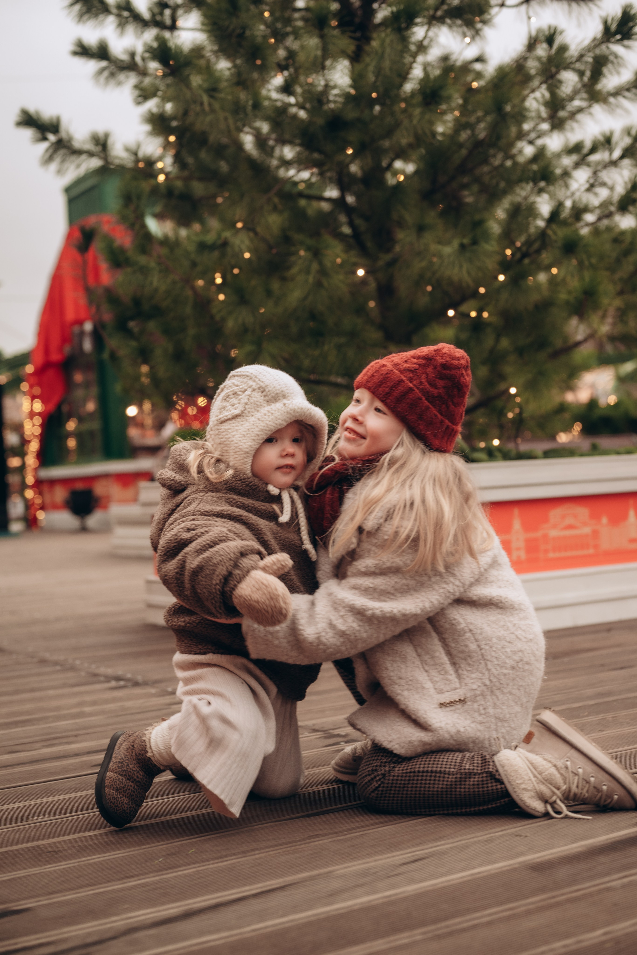 Новогодняя история. Семейный фотограф в Москве Дарья Пузикова