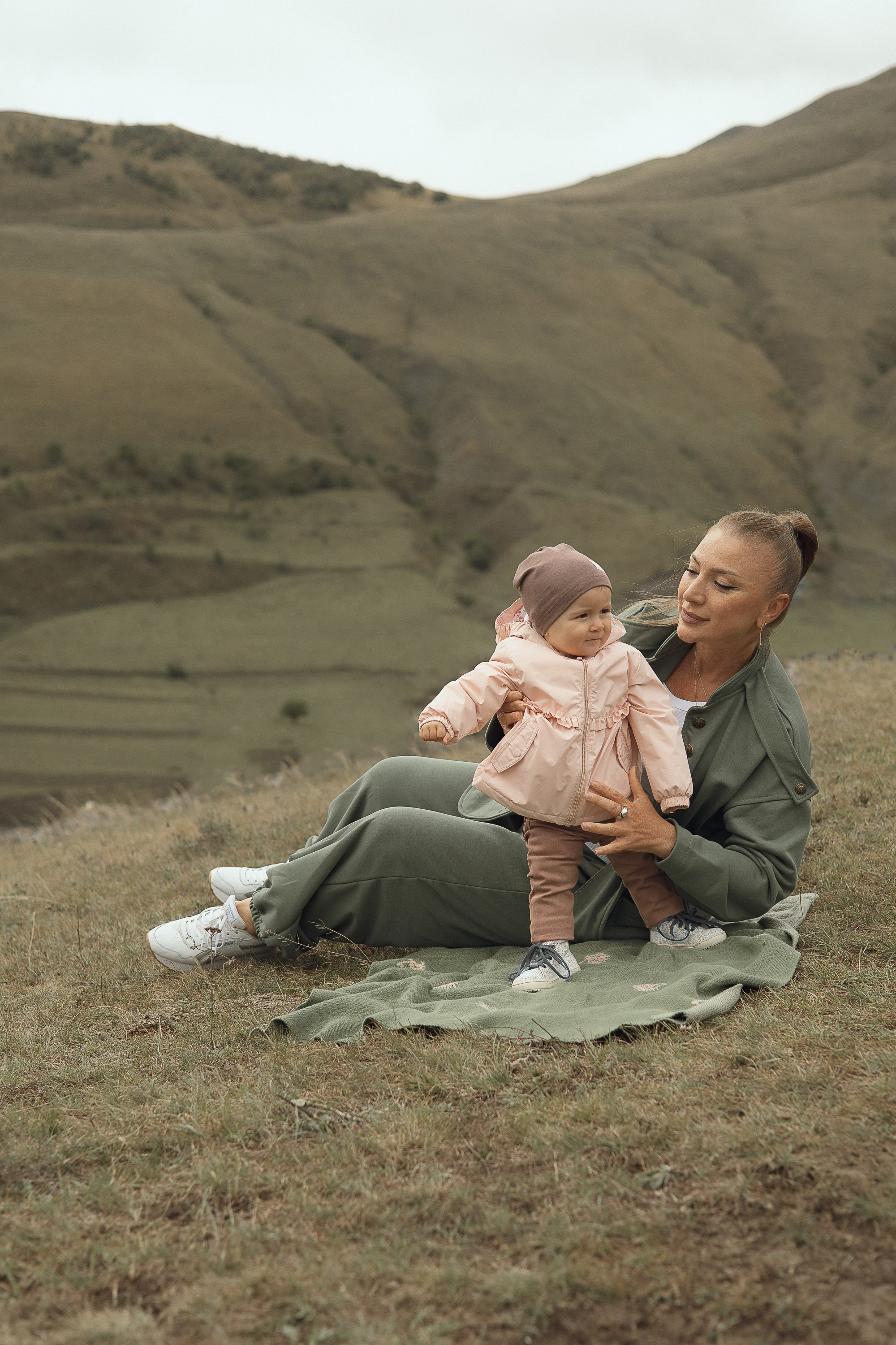 Семейная съемка в горах. Семейный фотограф в Москве Анастасия Марти