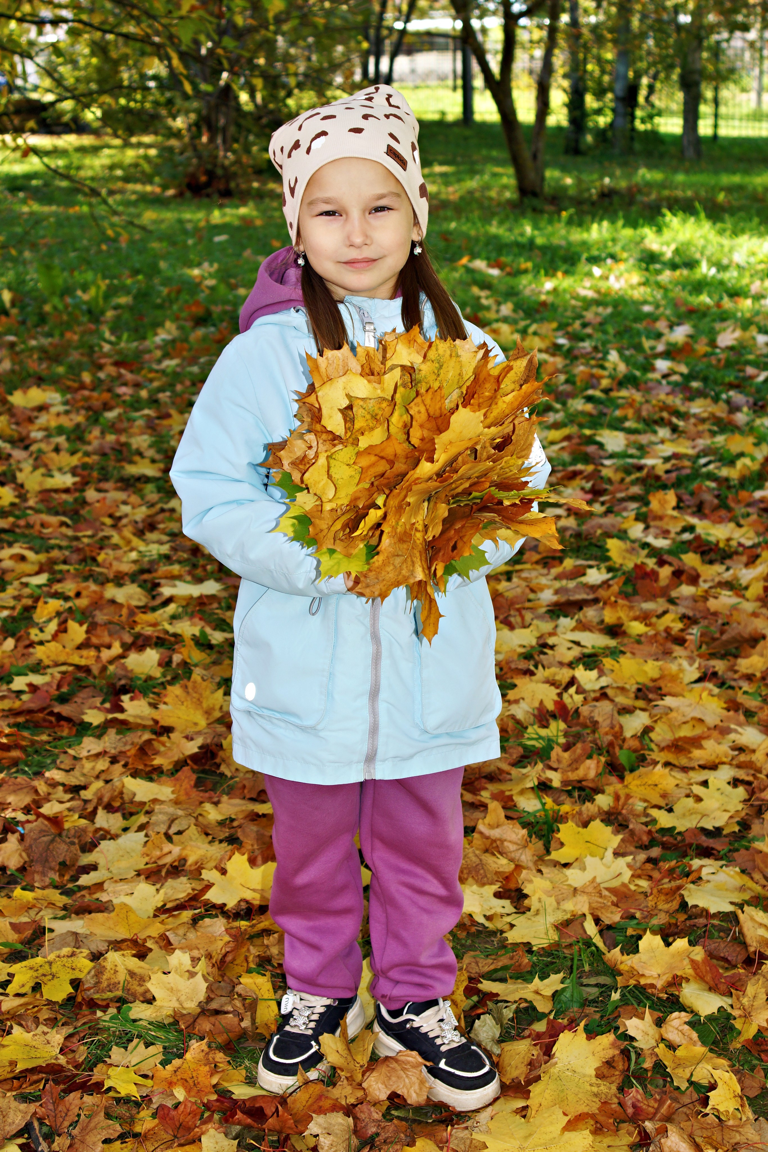 Осенняя фотосессия в детском саду г. Йошкар-Ола