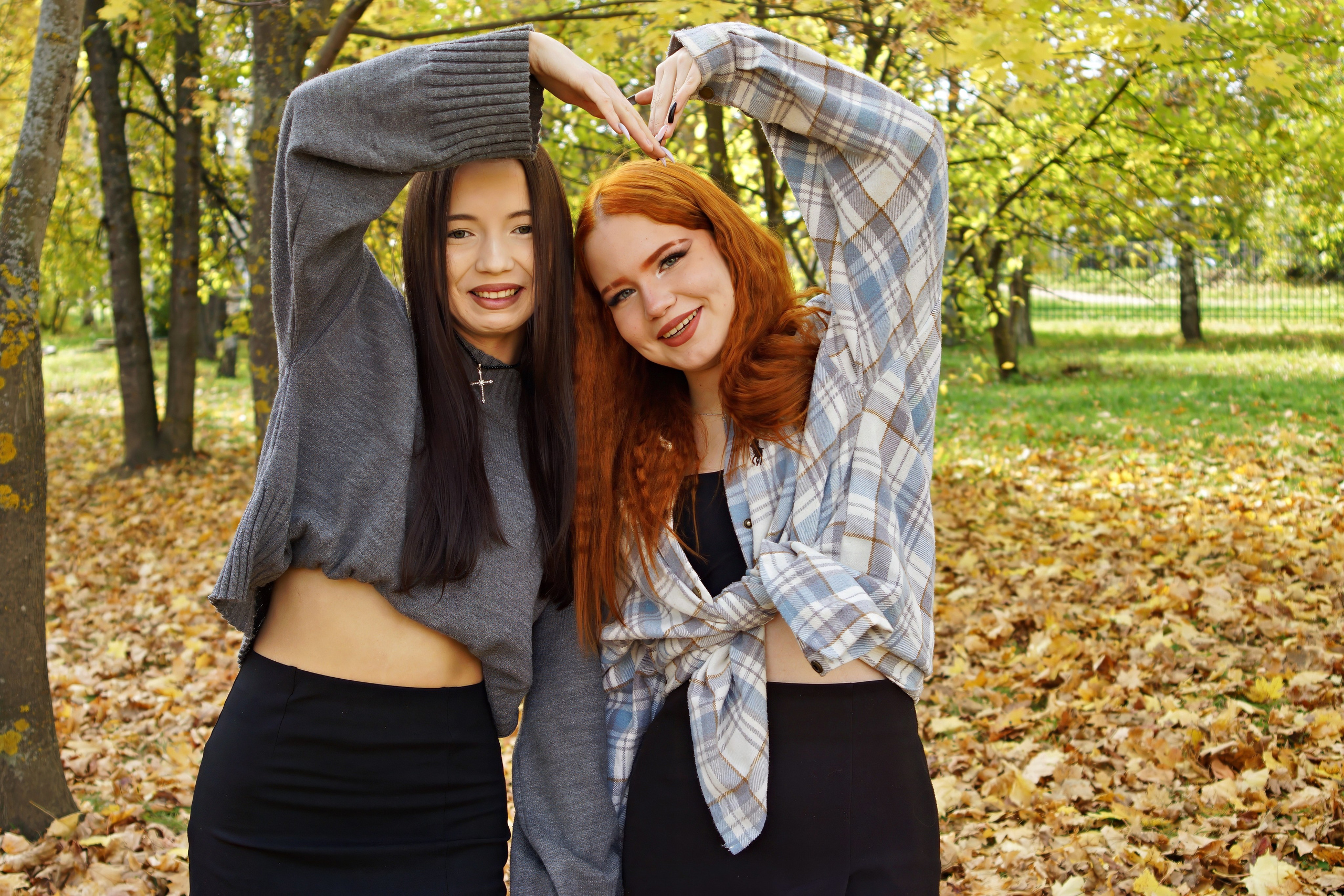 Осенняя фотосессия в школе г. Йошкар-Ола