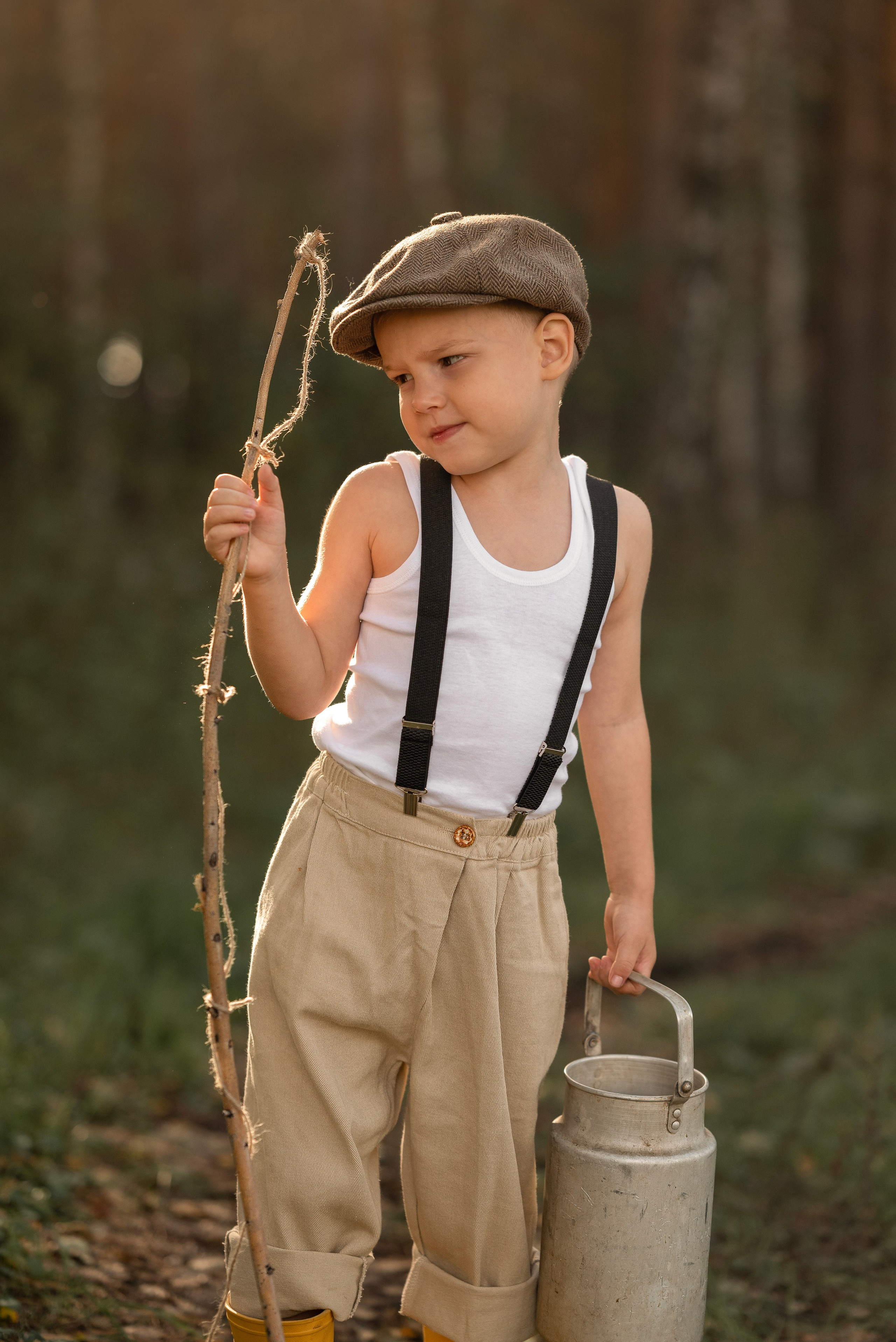 Кирилл на рыбалке