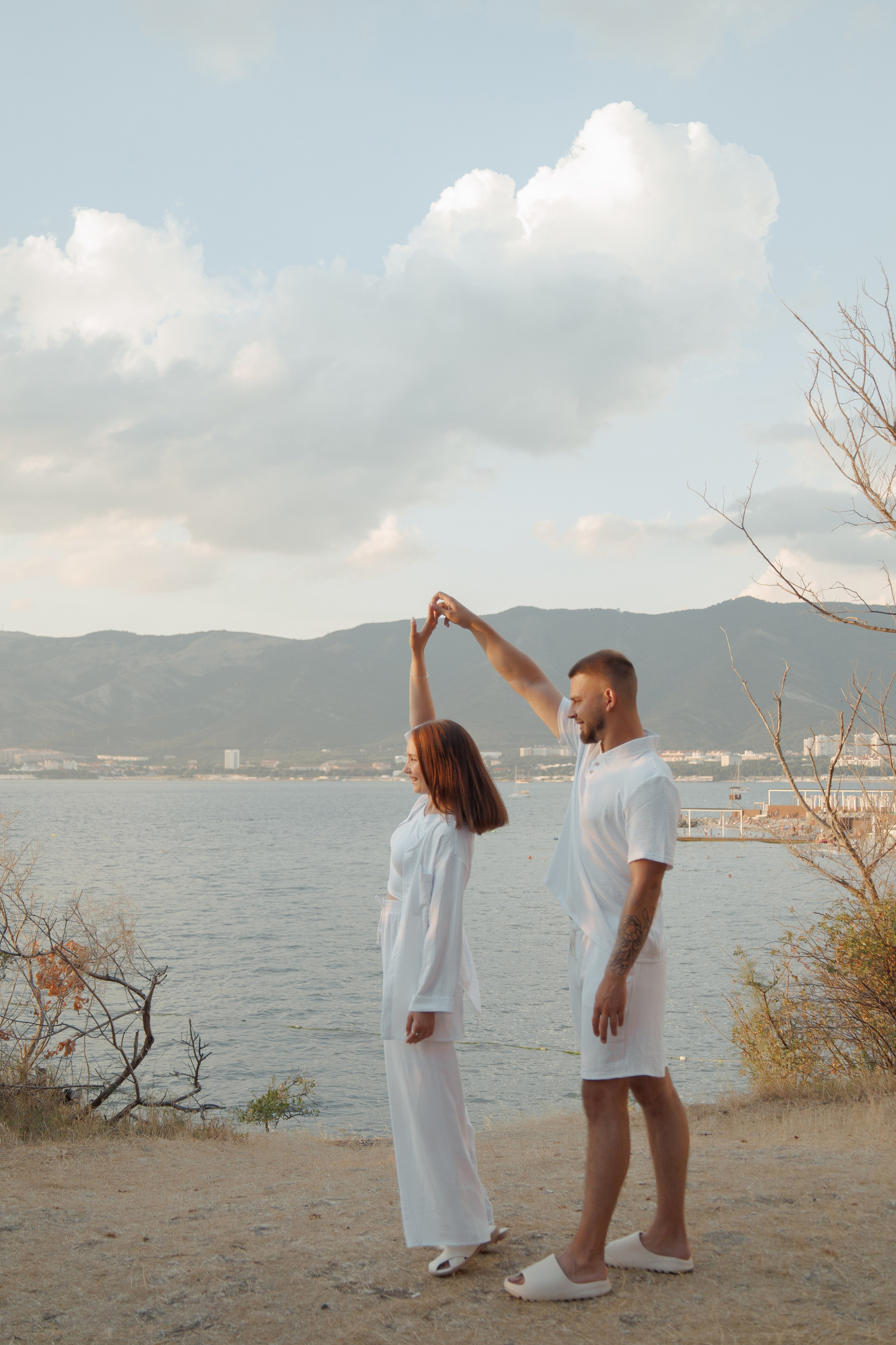 История любви у берега моря. Семейный и портретный фотограф в Геленджике Любовь Бодрова