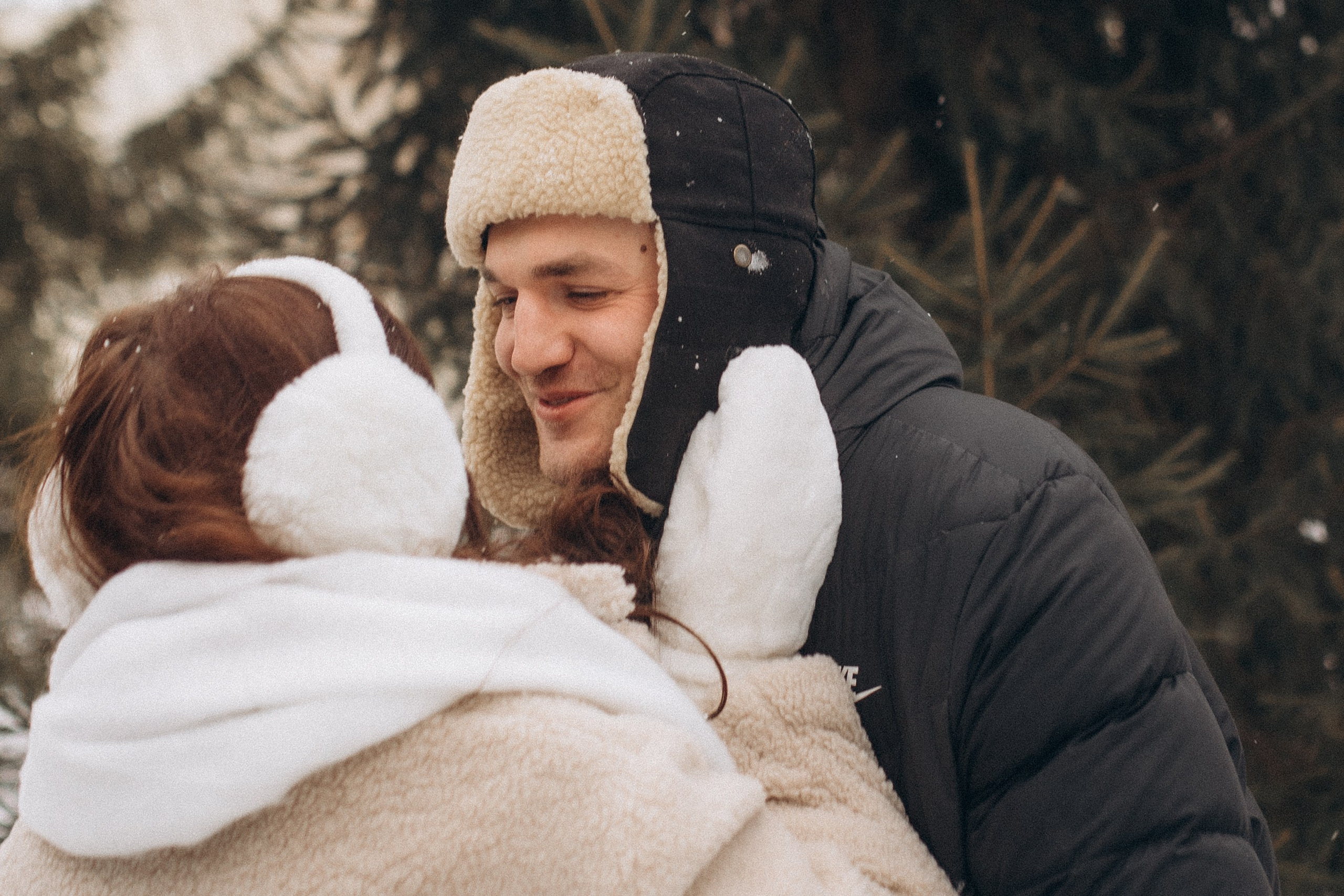 Зимняя история любви. Семейный фотограф lifestyle в Новосибирске Елена Шпилевая