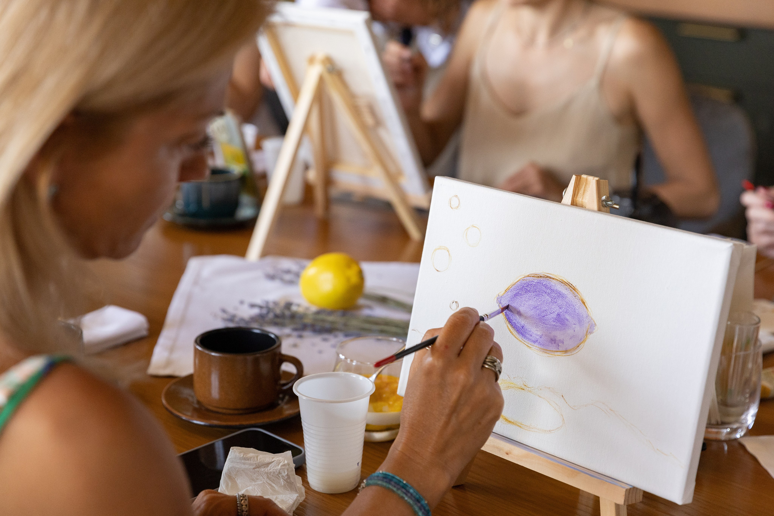 МАСТЕР-КЛАСС ПО ЖИВОПИСИ МАСЛОМ. Фотограф в Сочи Екатерина Потапова