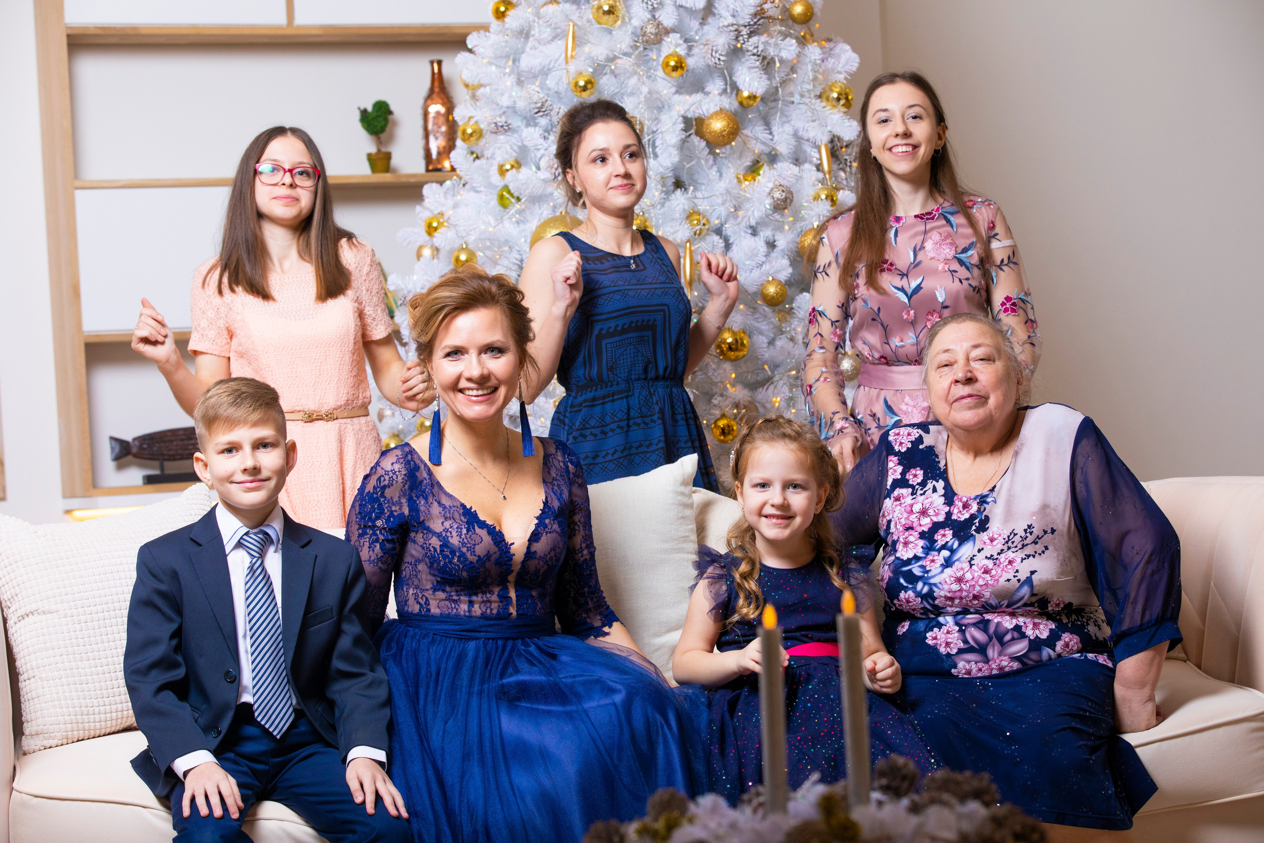 Семейные Съёмки в студии. ФОТОХУДОЖНИК