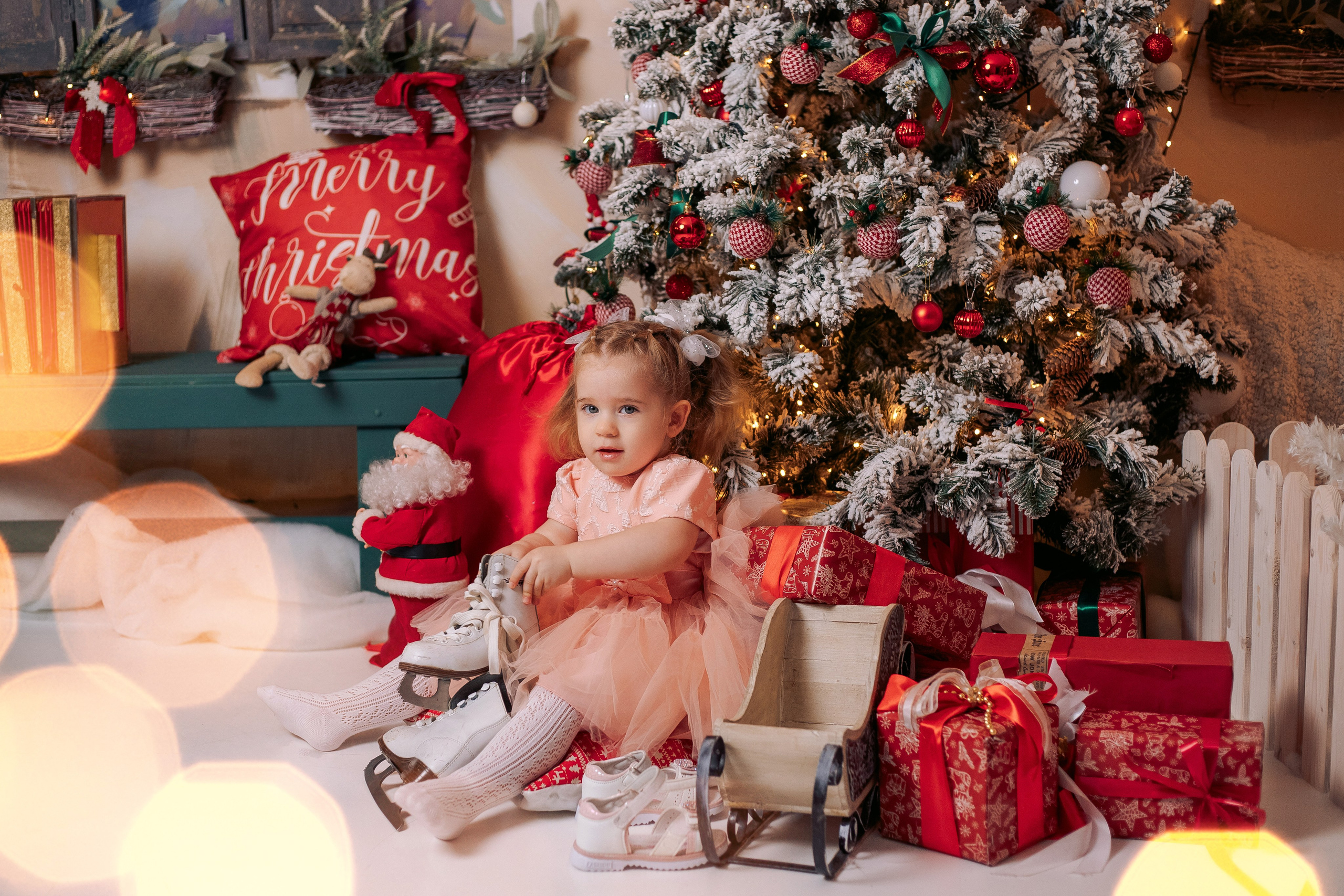 Новогодняя фотосессия фотодень спб с кроликами. Фотограф в Санкт-Петербурге, Анна Скворцова