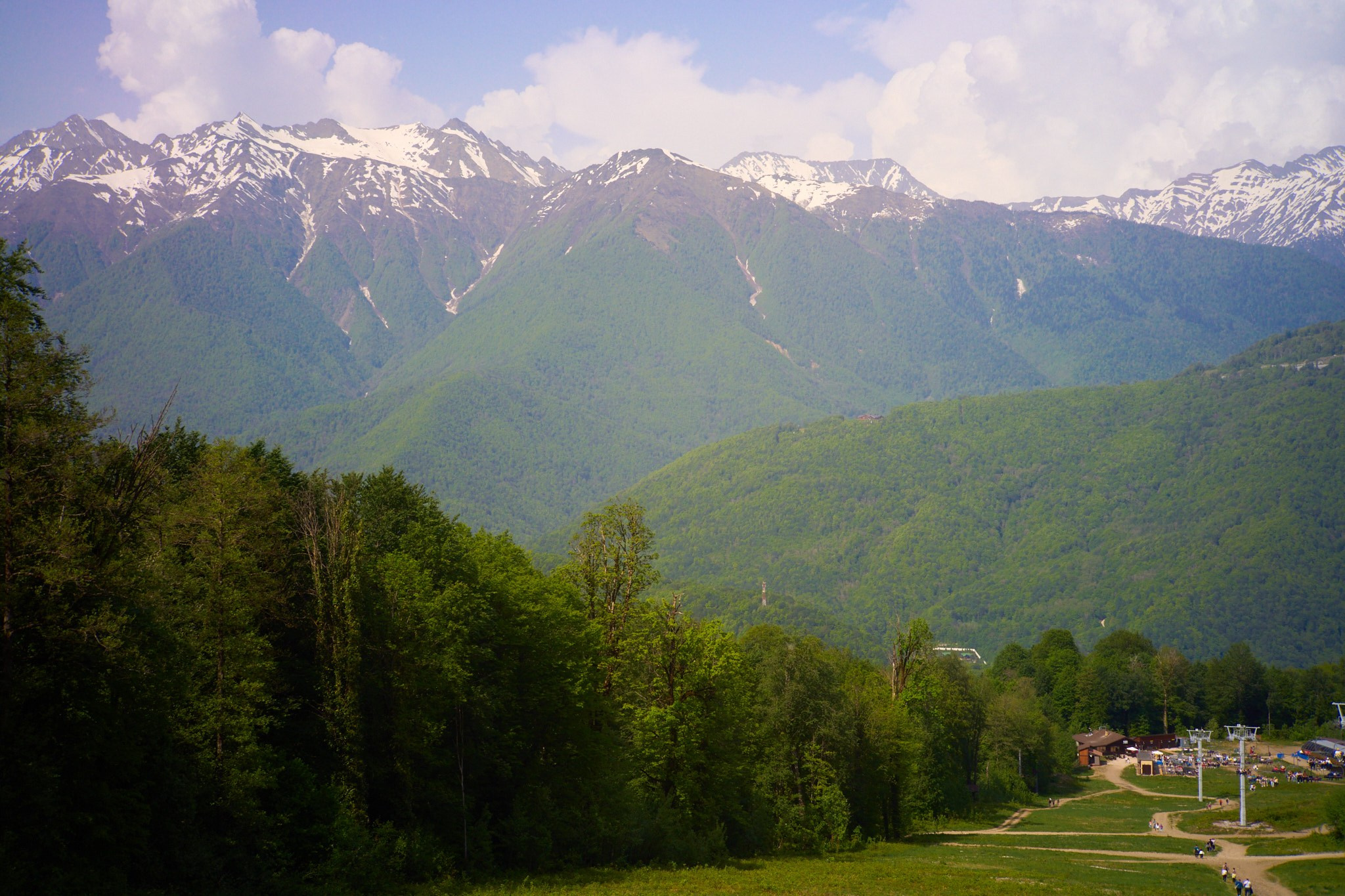 Красная Поляна, апрель 2024. Фотограф, Римма Невинская