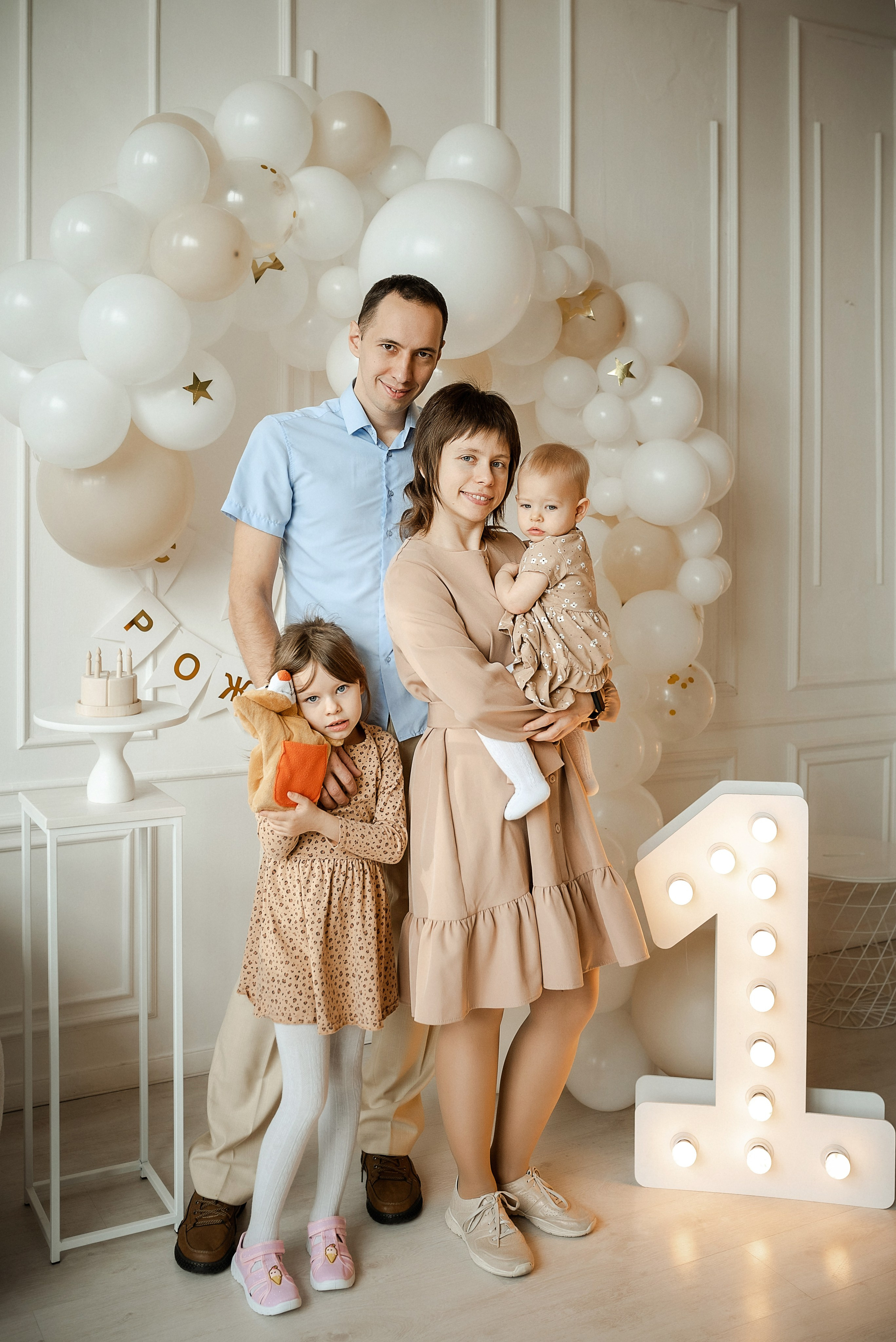 Полине 1 годик. Семейный фотограф в Ростове-на-Дону Татьяна Литвинова