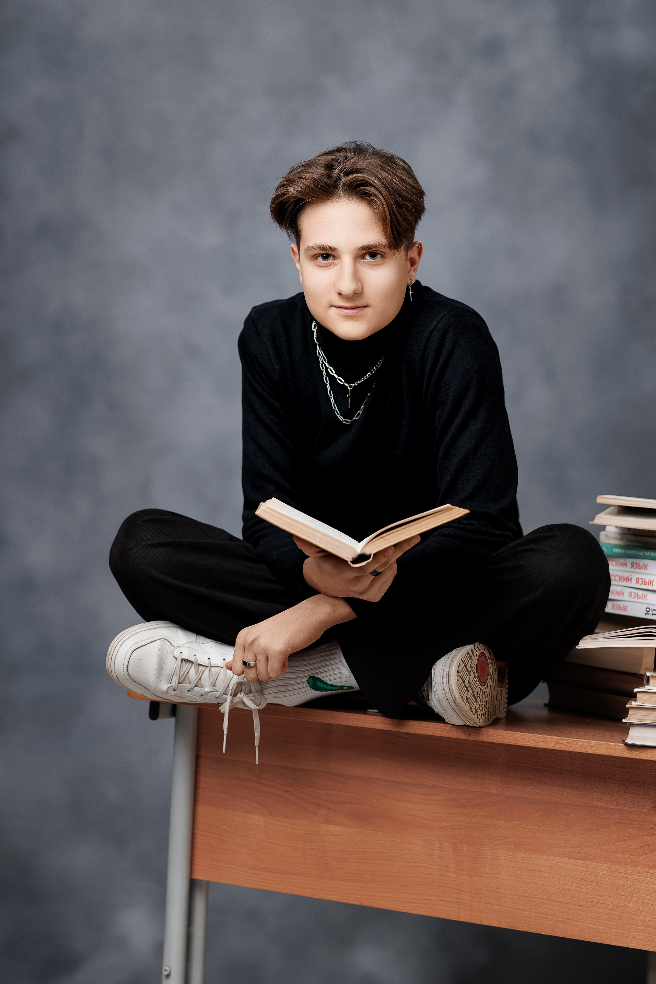 Портреты на однотонном фоне. Семейный и детский фотограф Комина Елена, Власиха, Одинцово