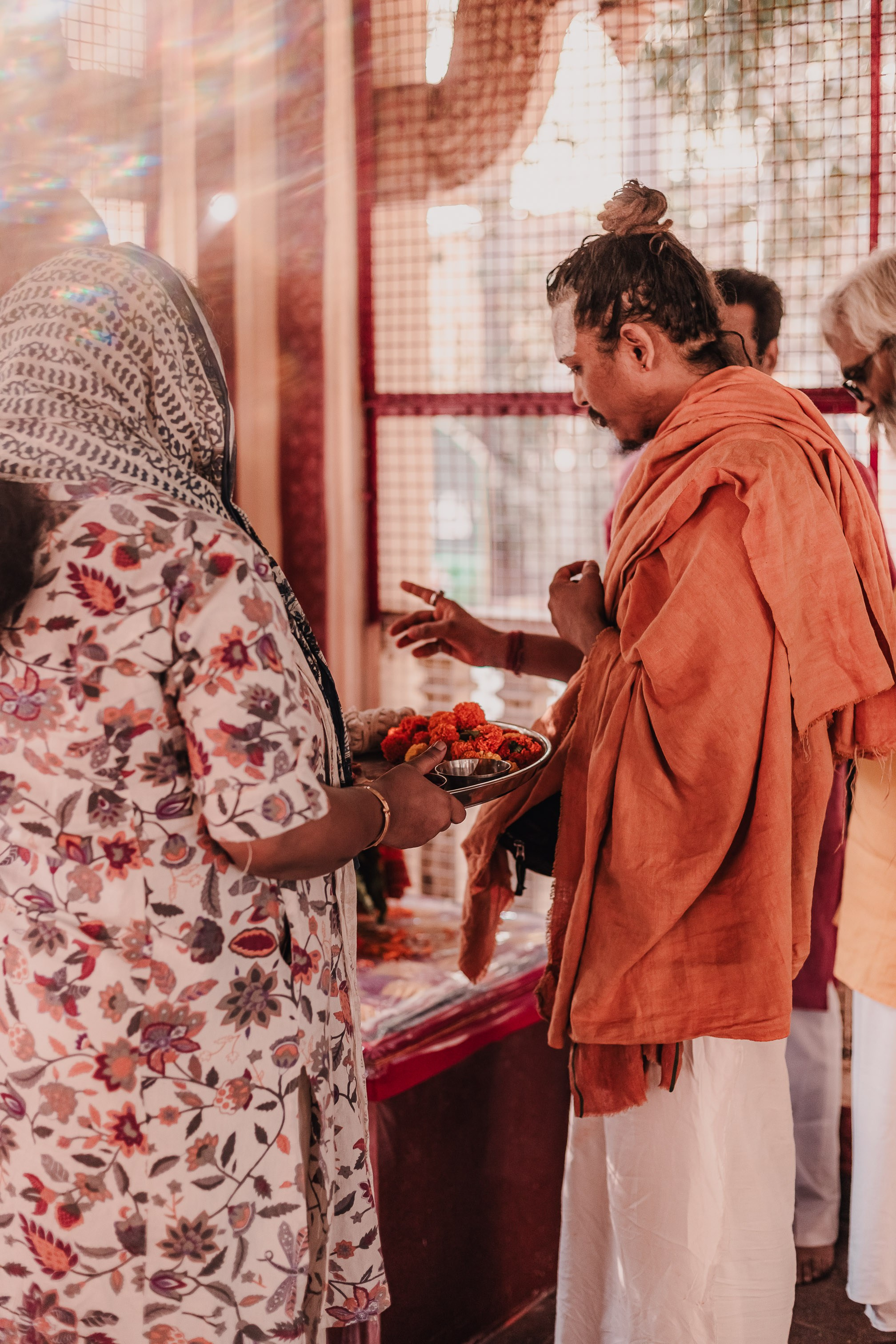 Lakshmi pooja in India. Mariam Bagdasaryan