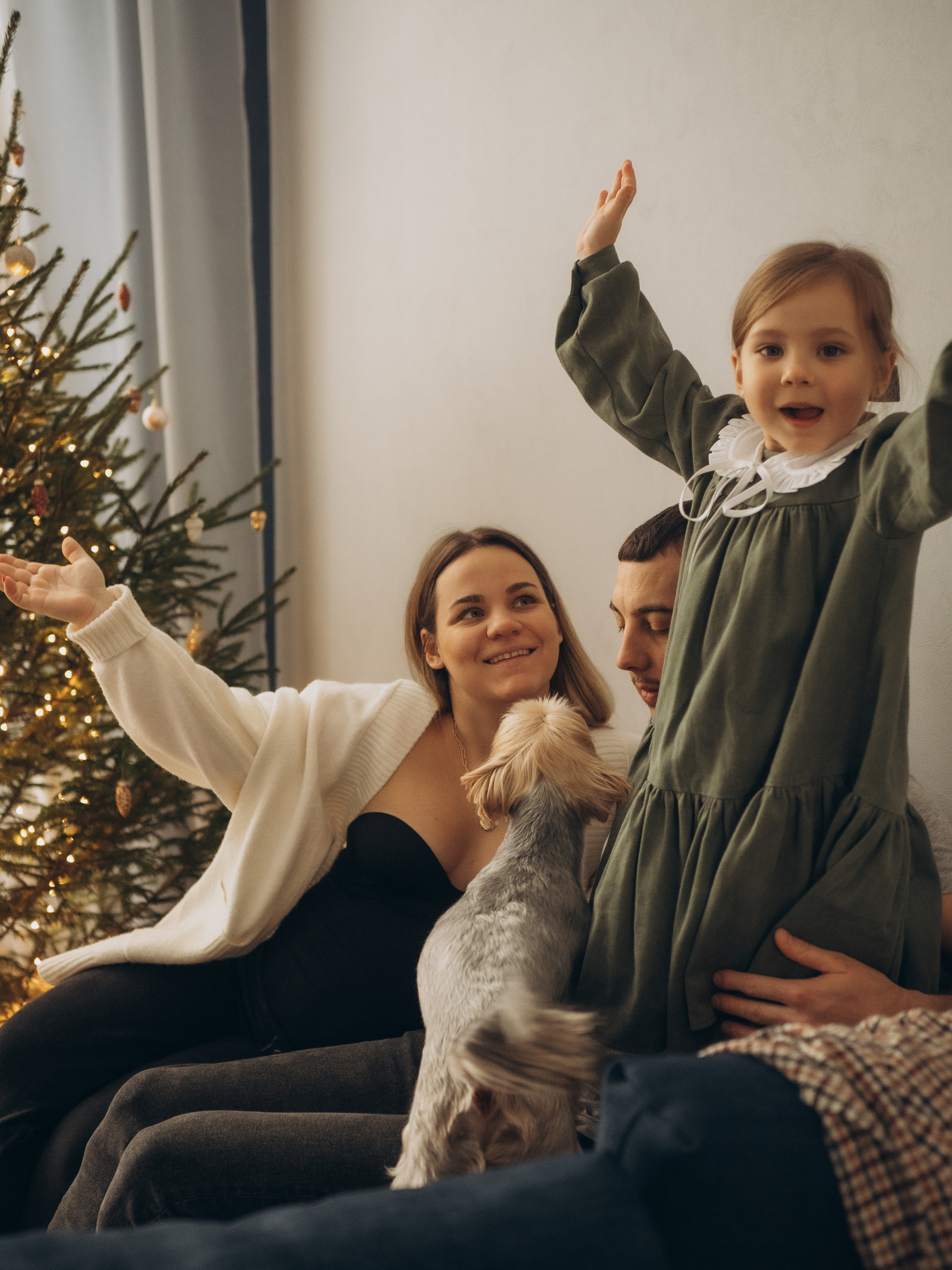 Аня, Лёша и Алиса. Семейный фотограф в Ярославле Анардович Любовь