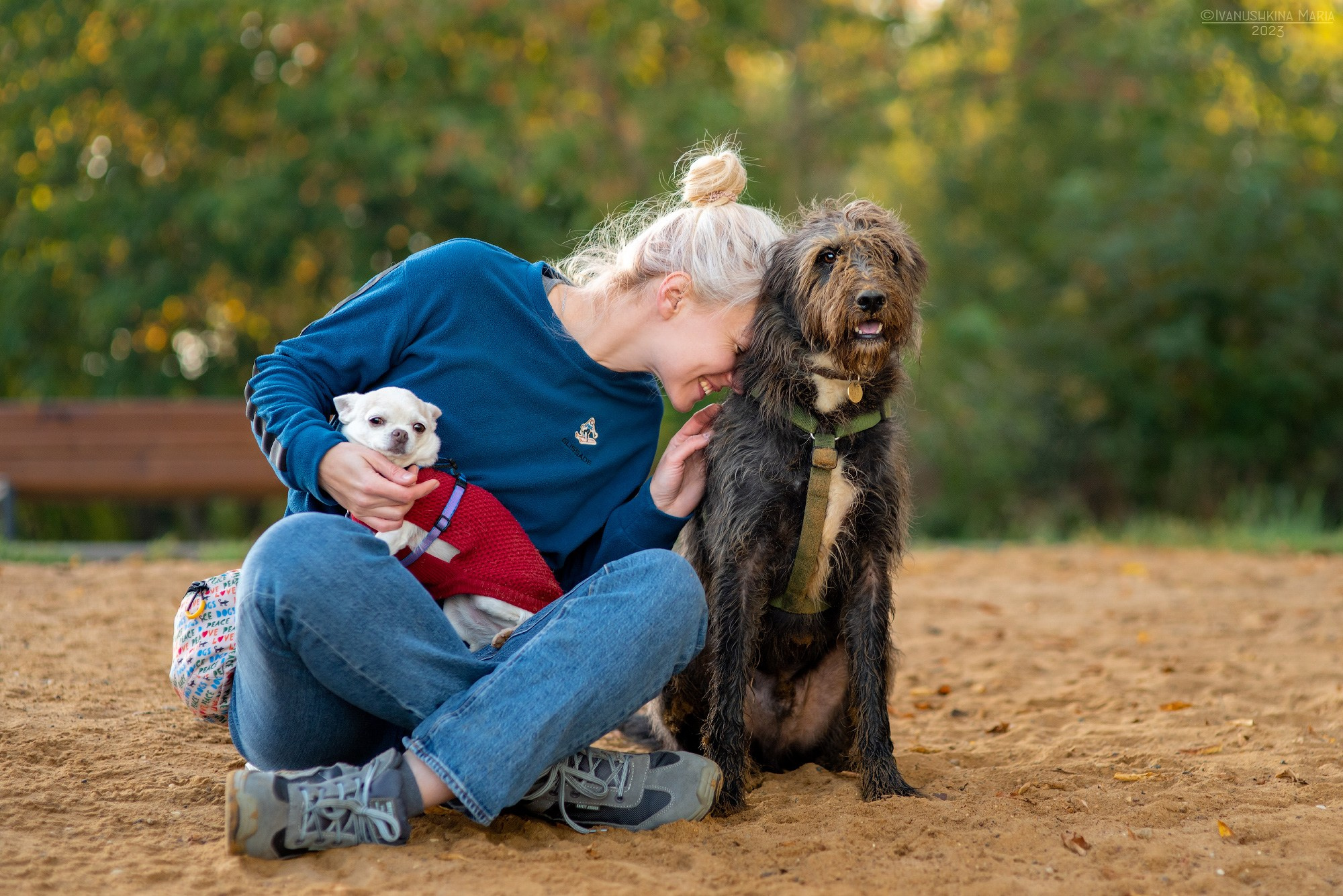 Фотосессия с собакой. Фотограф собак в Москве и Московской области Иванушкина Мария