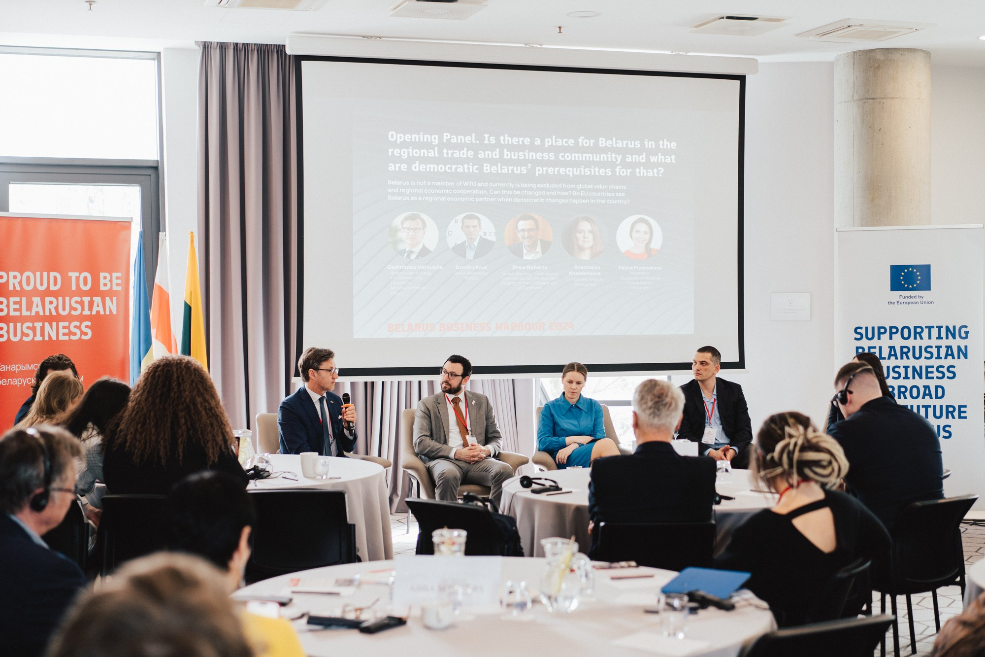 3rd Belarusian Business Forum in Vilnius. Photographer in Vilnius