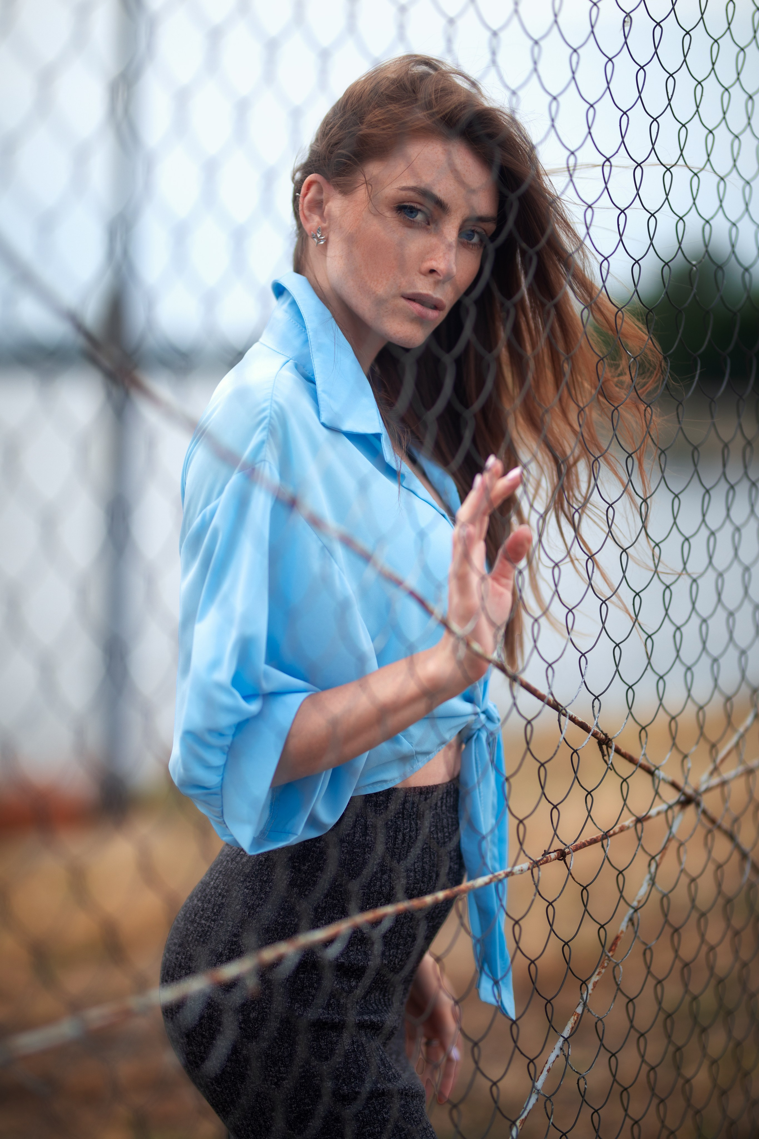 Фотосет с Надеждой на берегу реки в формате для «себя»