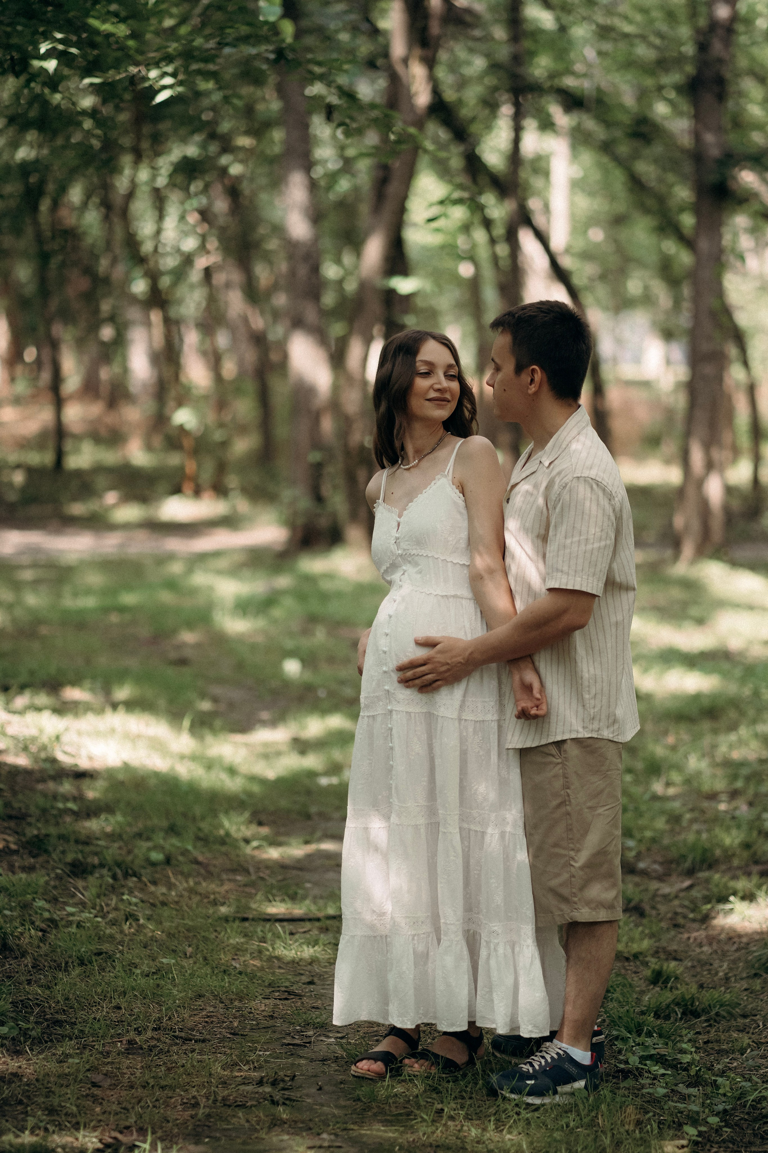 Фотосессия беременности на природе. Фотограф с психологическим образованием