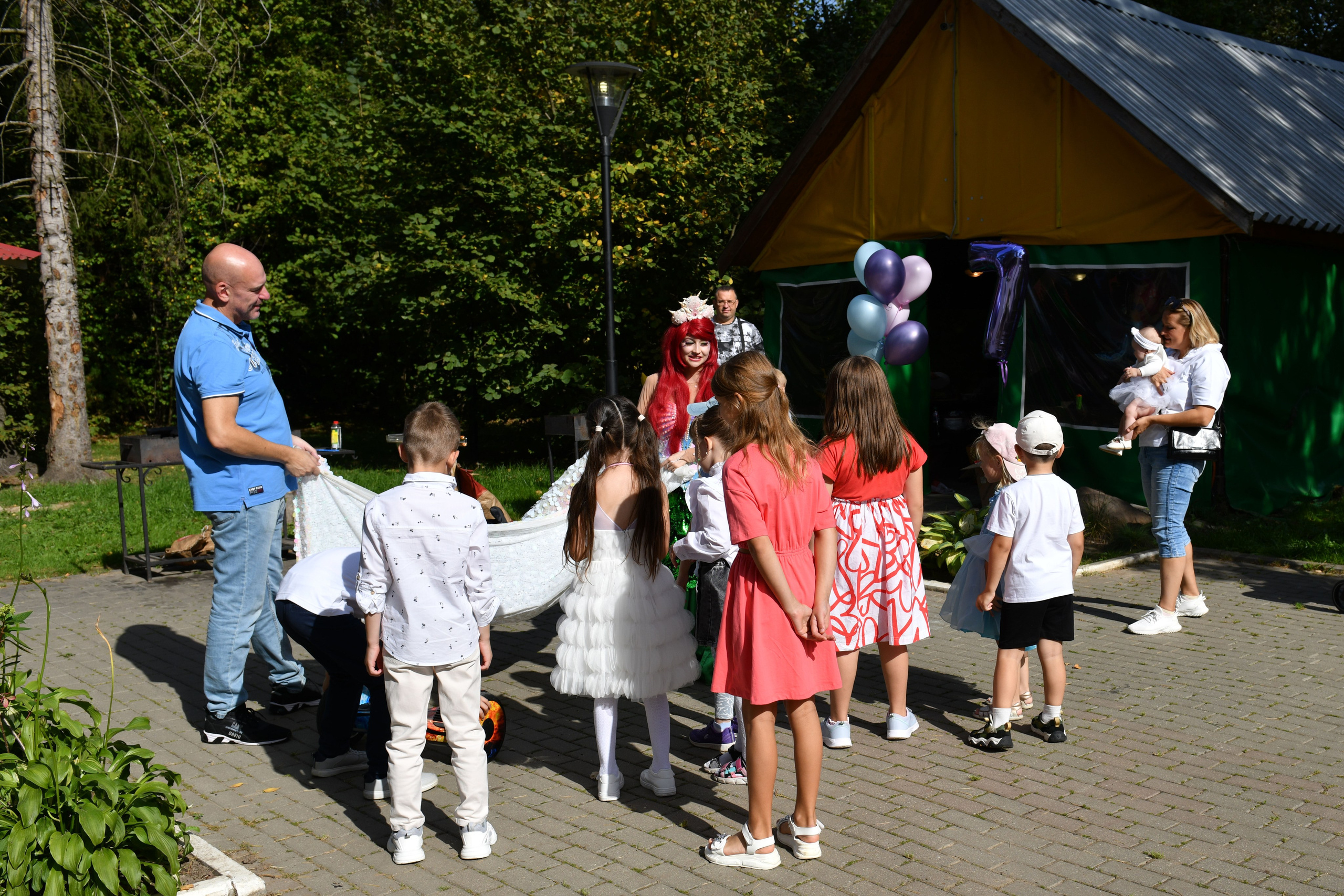 День рождения на природе. Свадебный и портретный фотограф в Москве Галина Борисова