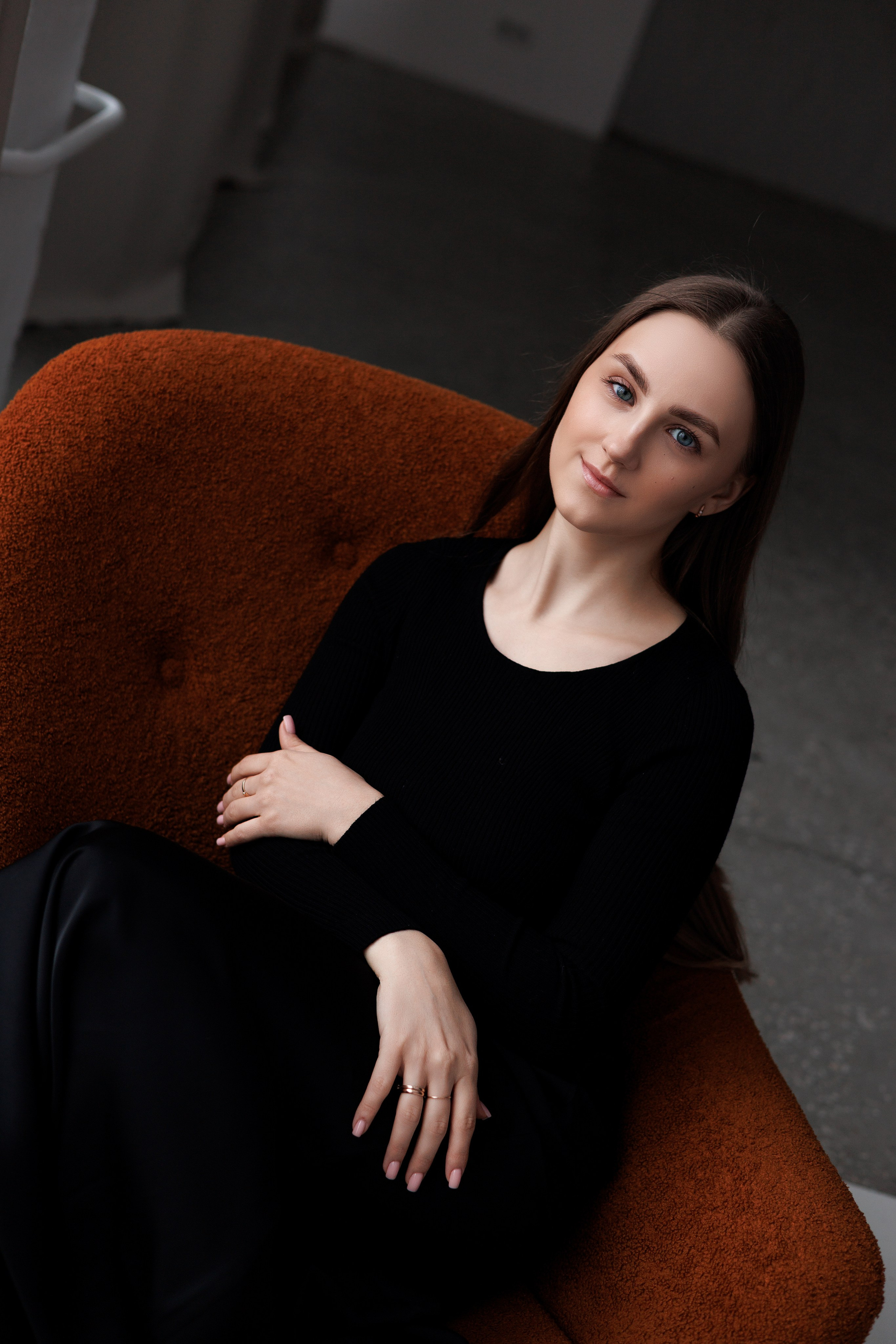 Женский портрет в студии. Фотограф Минск