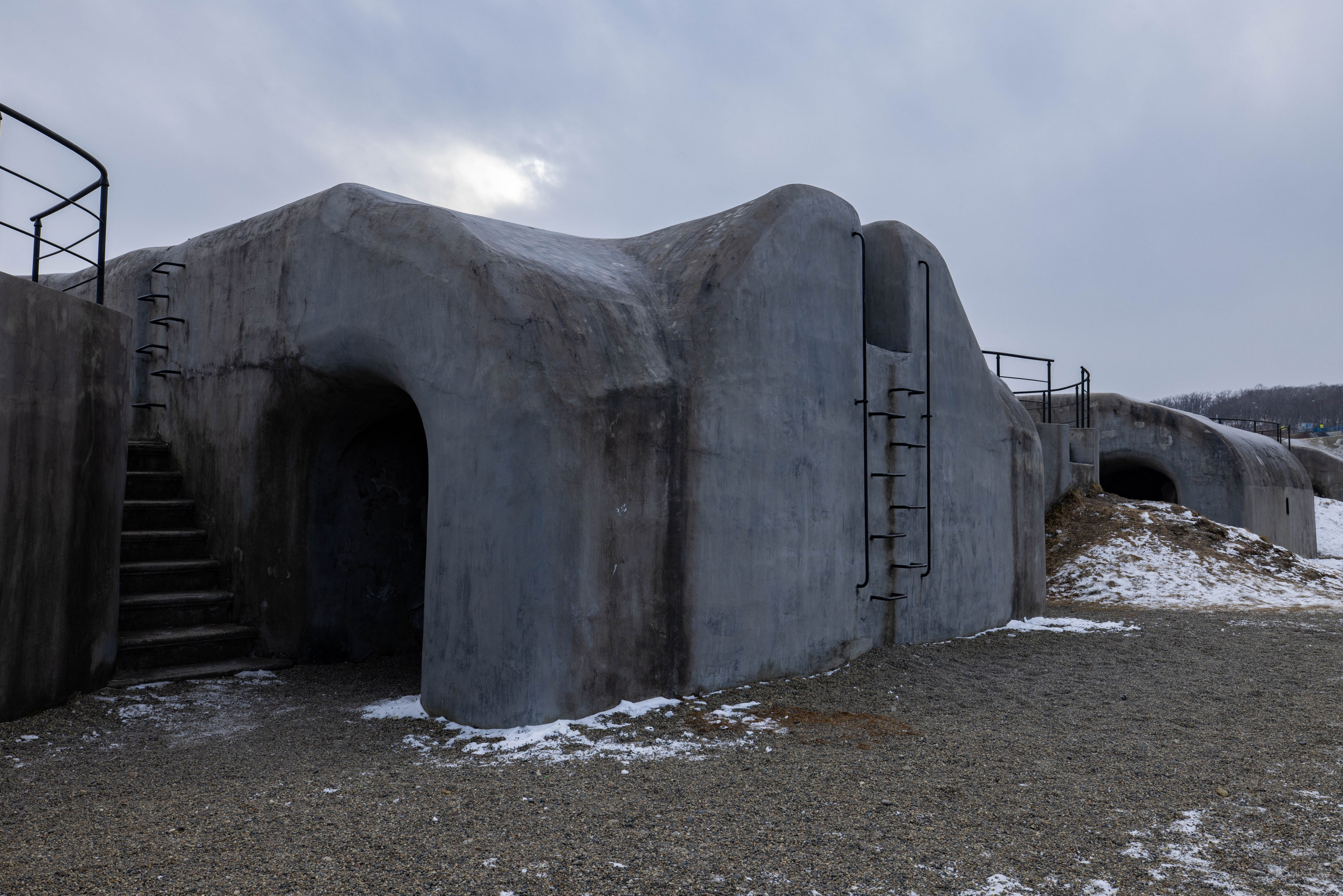 Новосильцевская батарея. Турист оптимист