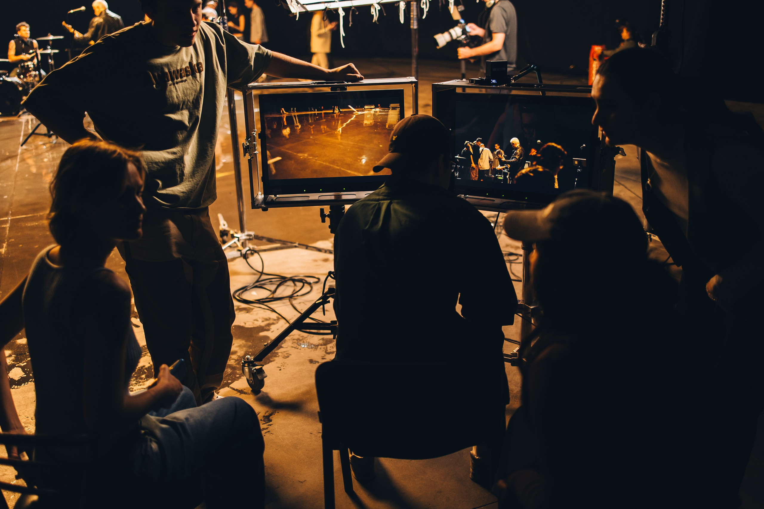 Soso Pavliashvili & Leo Kandelaki backstage, Moscow, Russia. Anna Atayan Photographer