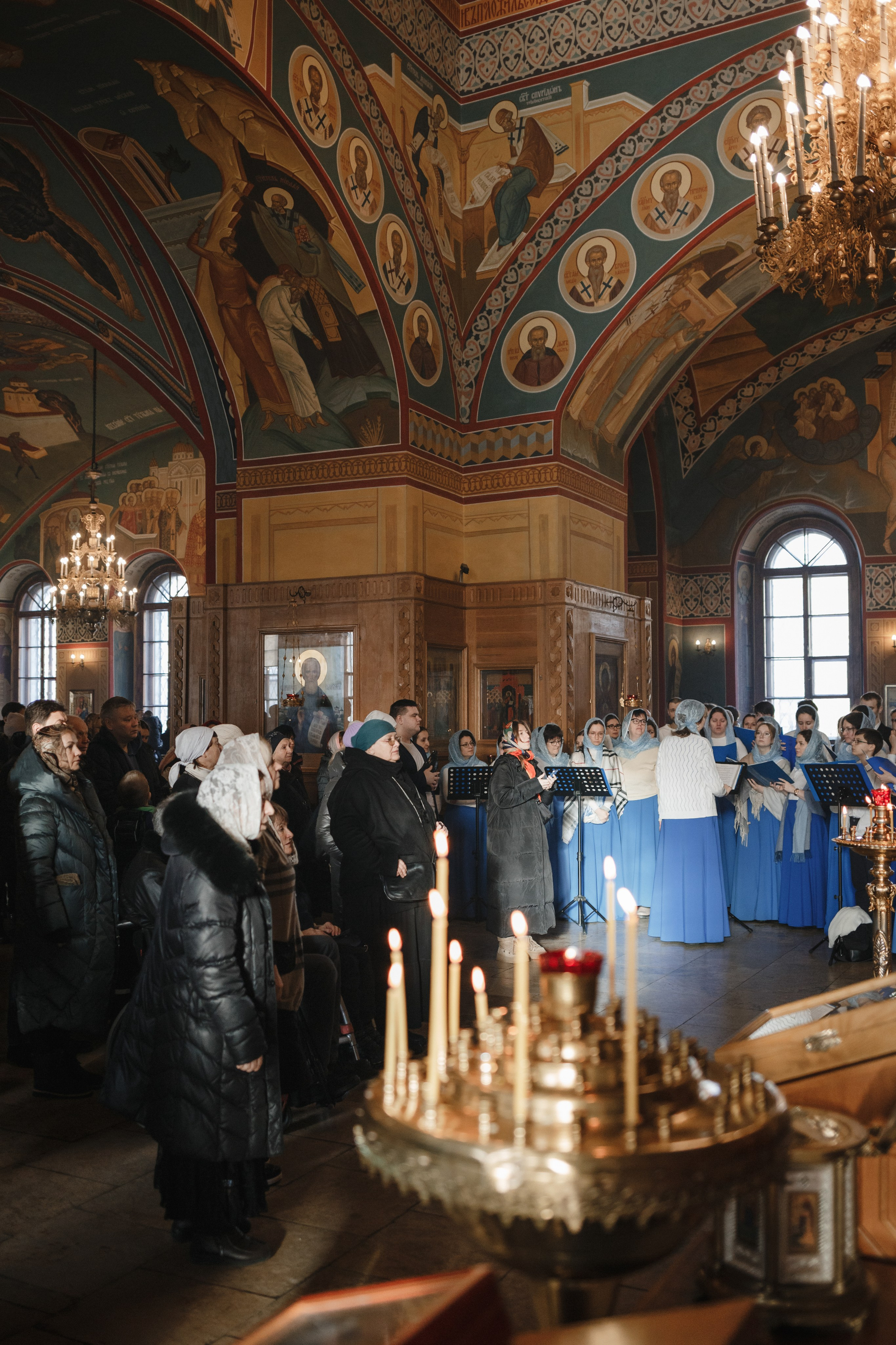 Служба Григория, митрополита, управляющего делами Московской Патриархии. Семейный фотограф Николаева Ольга