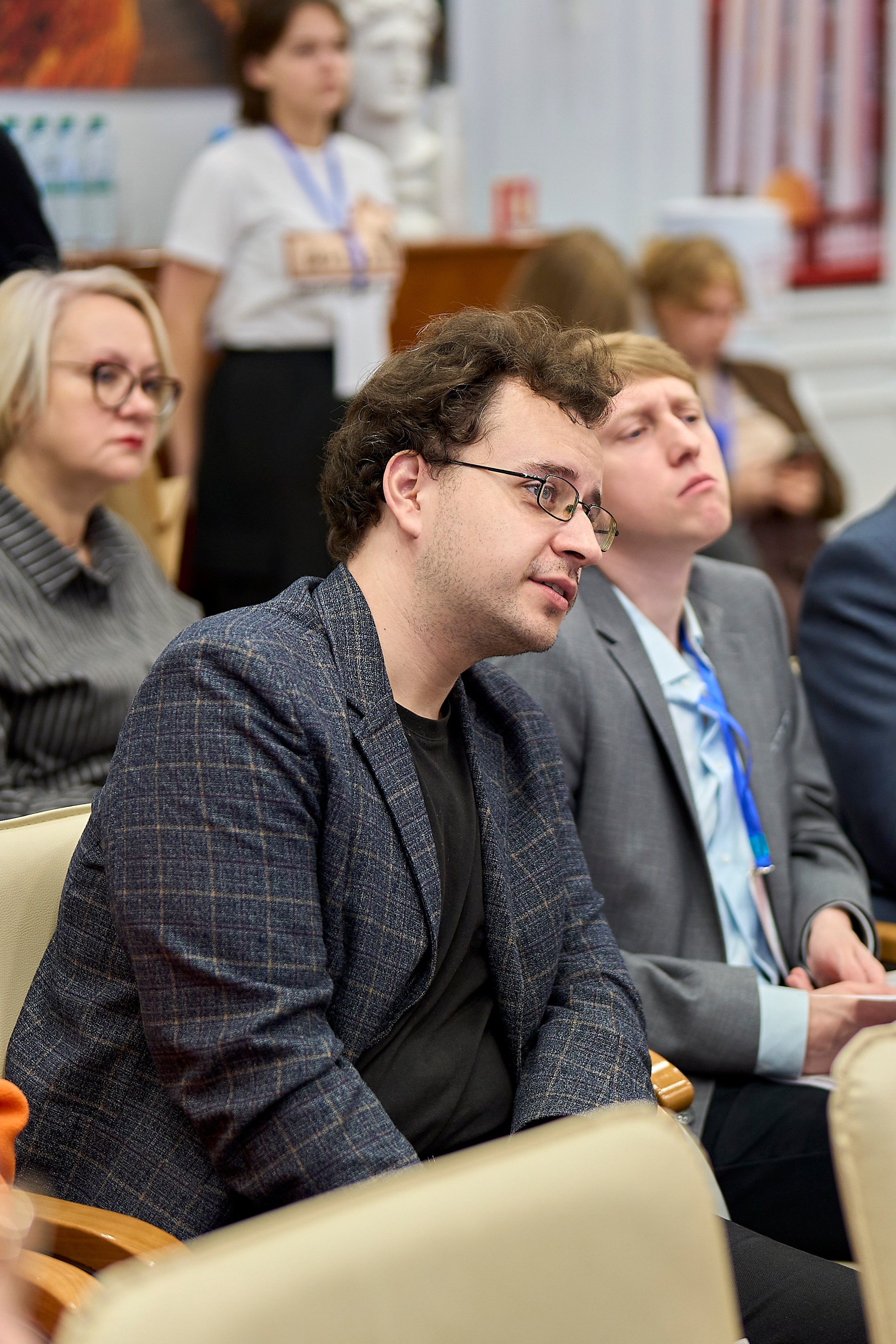 Межрегиональная конференция «Архивы и волонтерство в эпоху глобальной цифровизации». Репортажный фотограф Вилянов Евгений. Нижний Новгород