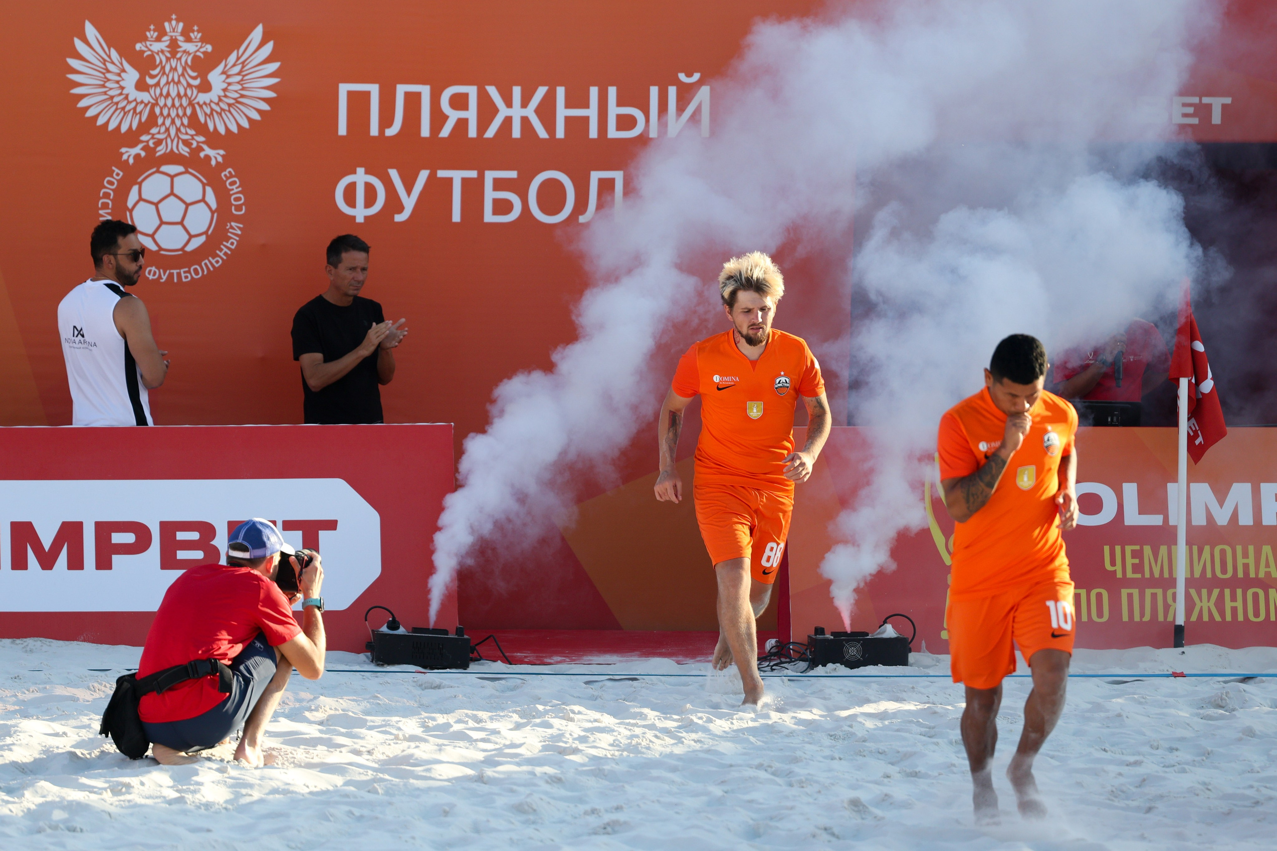 Пляжный футбол. Фотограф Дмитрий Алексеев