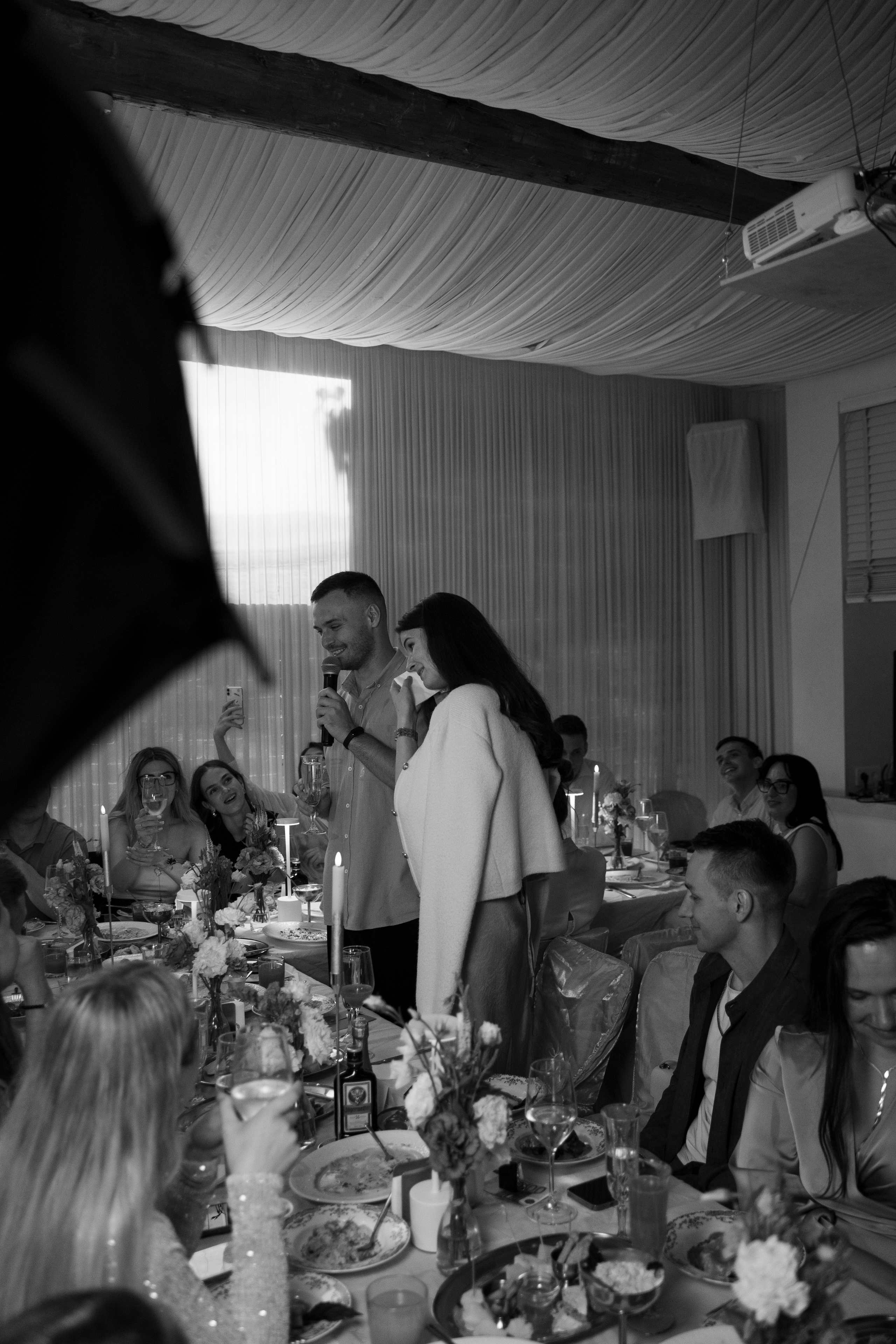 Елена и Владимир. Камерная свадьба в кафе «Рябчик»