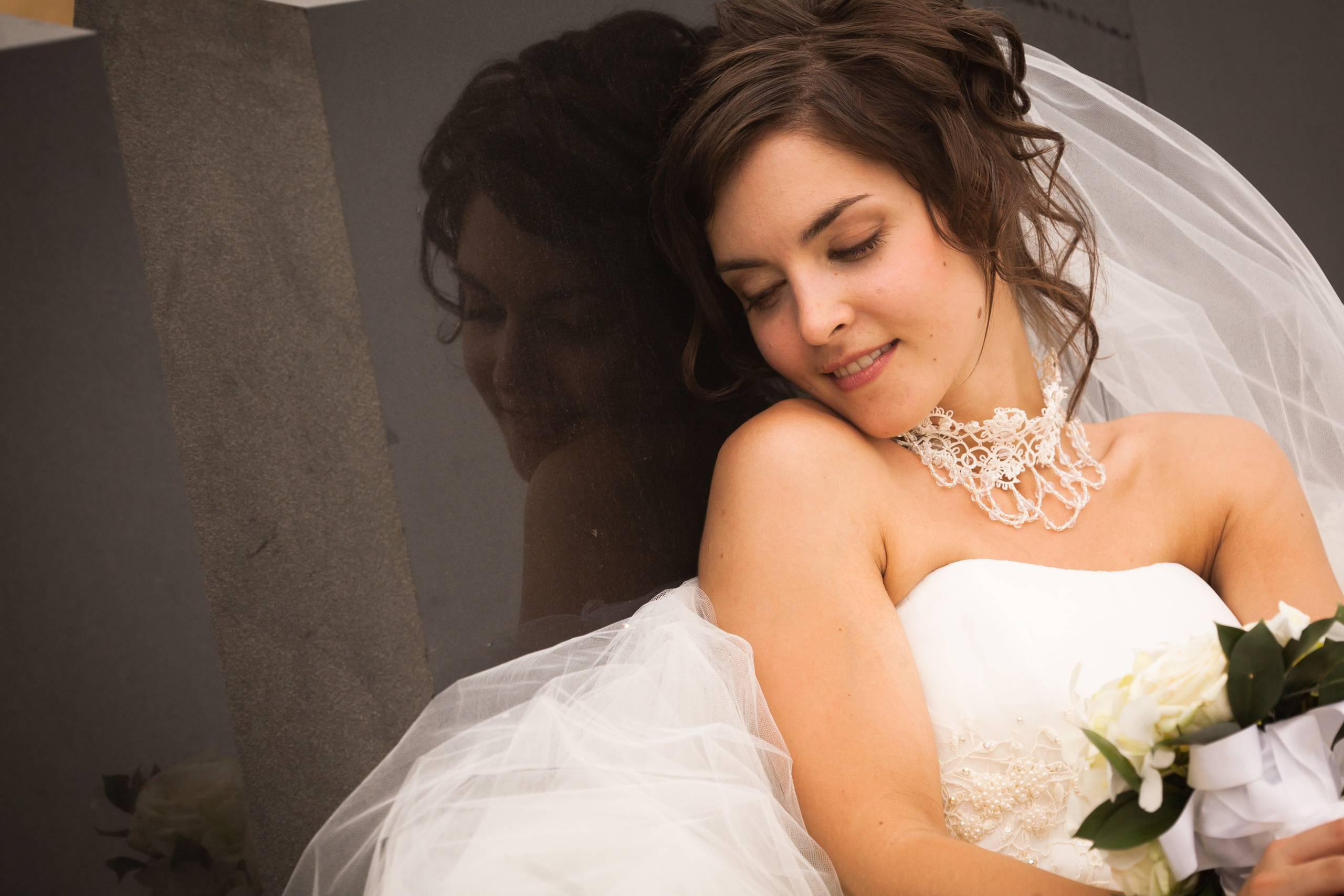 Свадебная съемка в тумане. Фотографы в Москве Светлана Устинова и Сергей Грачев