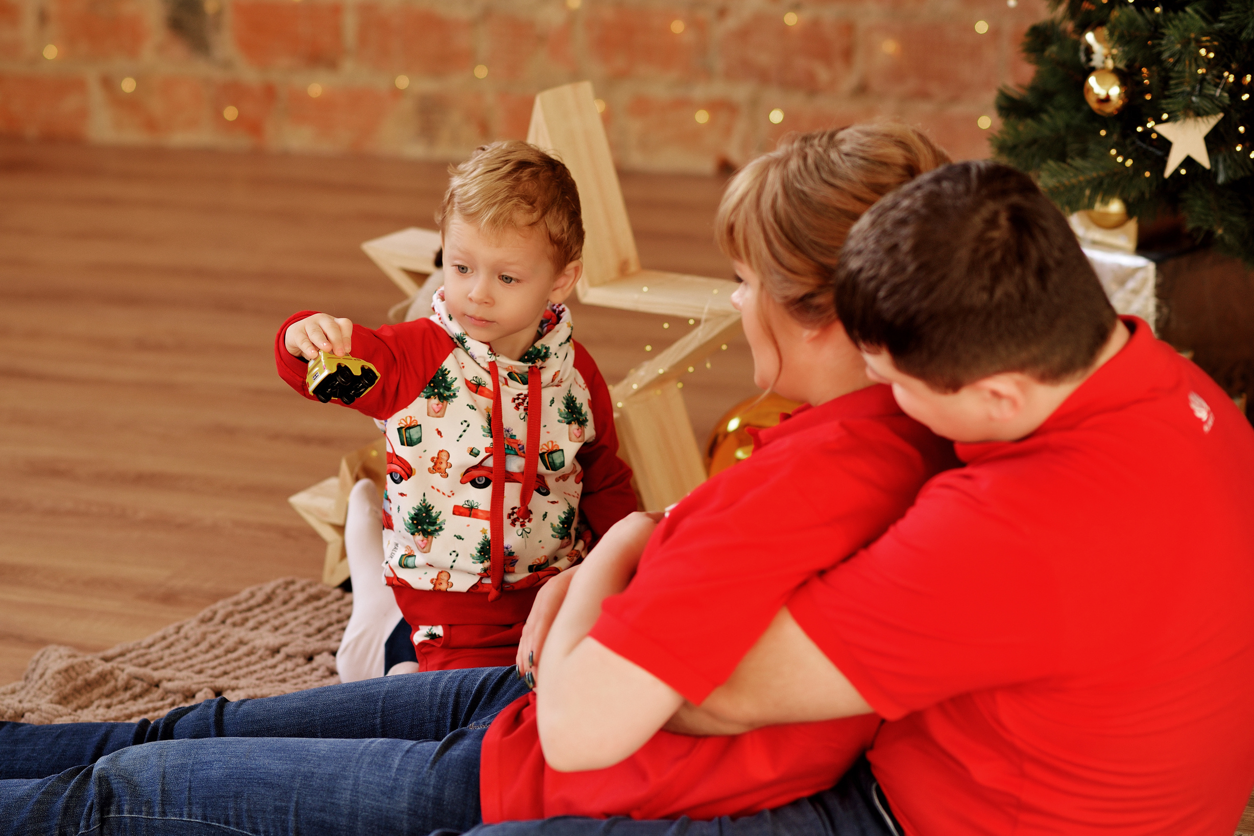 Новогодняя съемка в студии. Cвадебный фотограф в Москве и Московской области Юрий Мисиюк